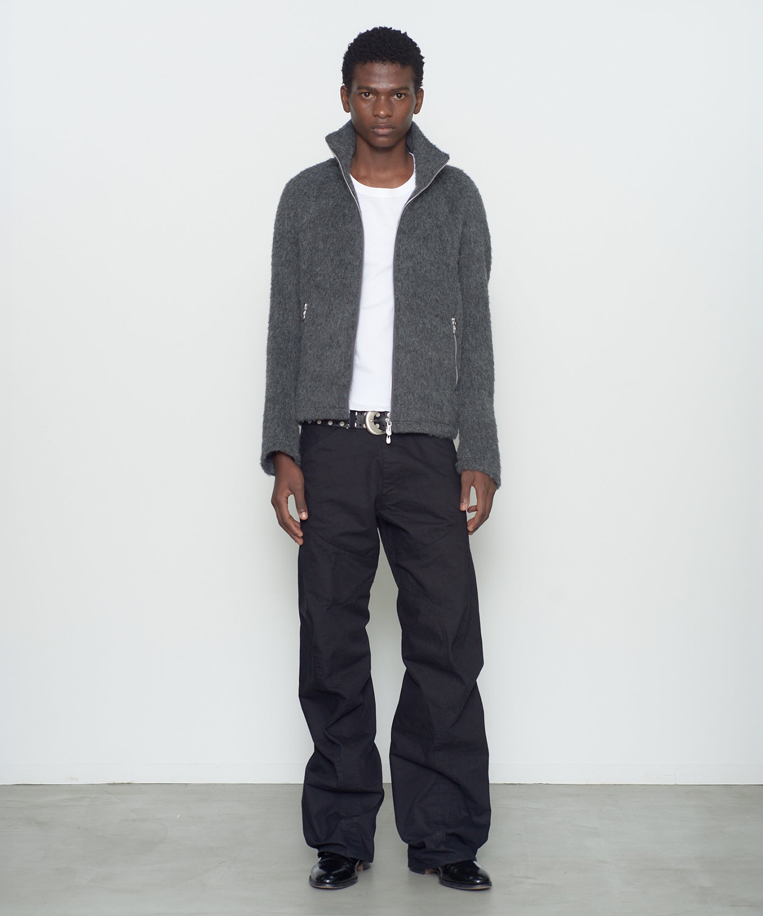 FULL ZIP UP TRACK JACKET NVRFRGT