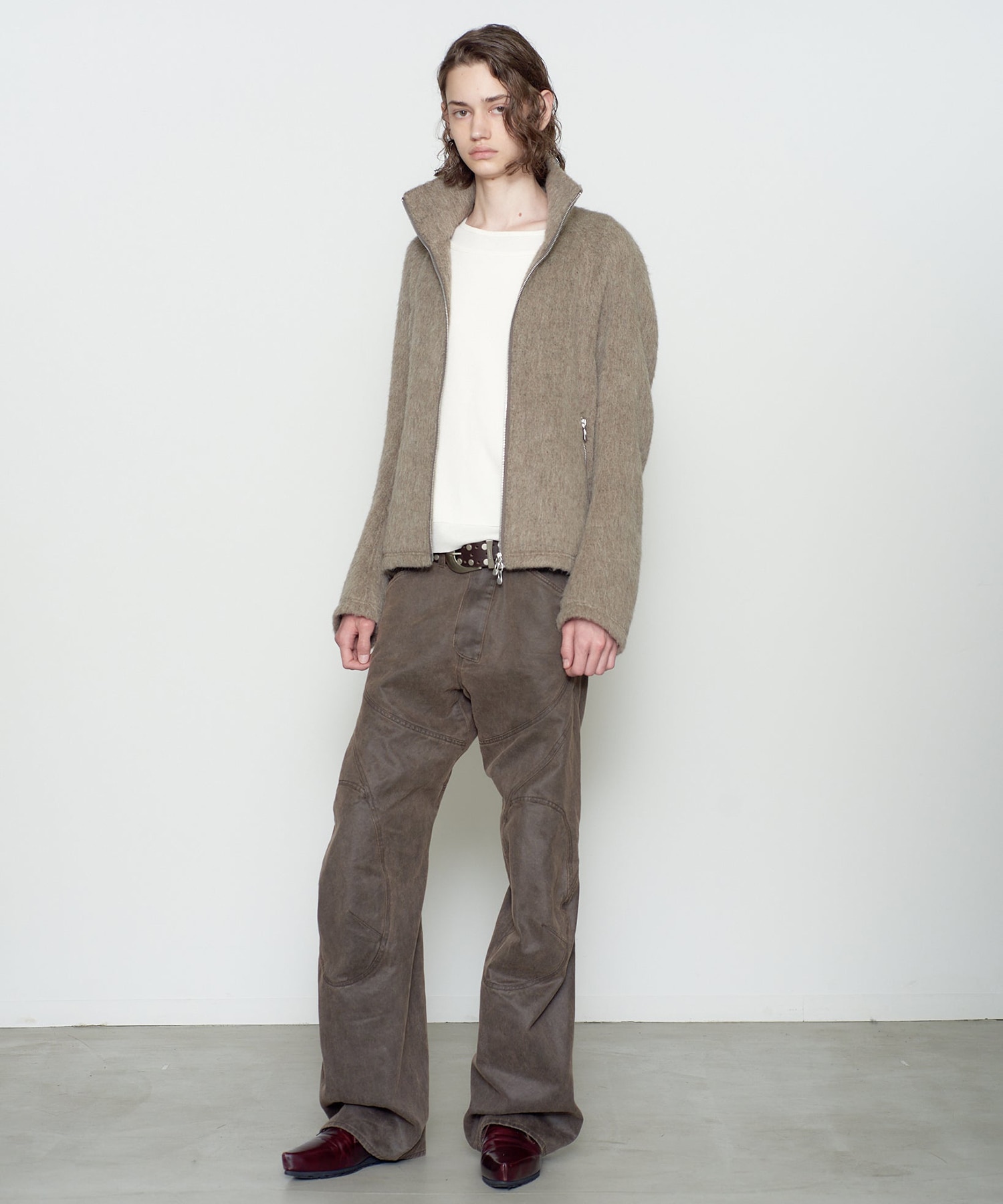 FULL ZIP UP TRACK JACKET NVRFRGT