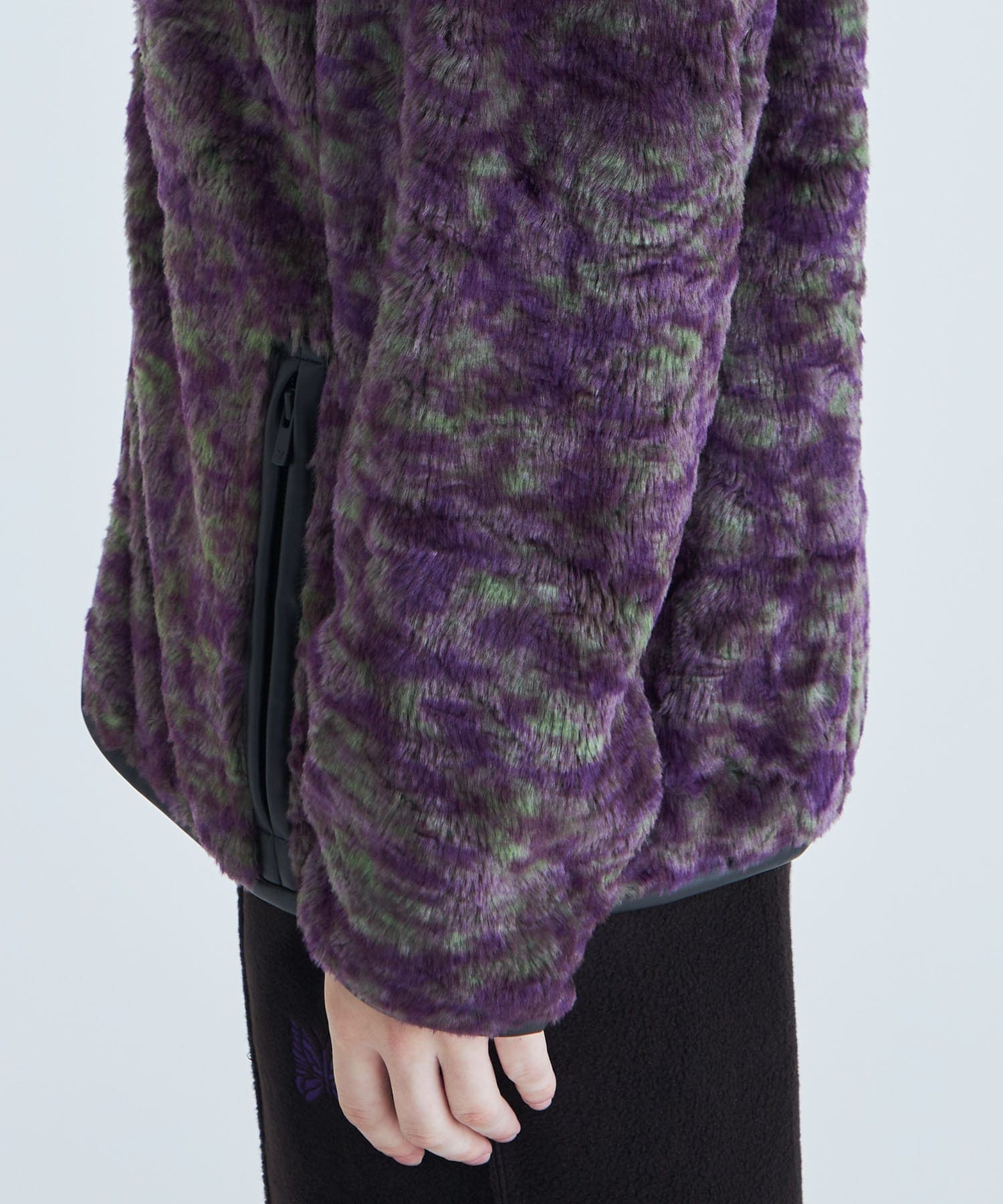 在庫有】 ブルゾン Fur Jacket - Faux Fur / Uneven Printed ブルゾン