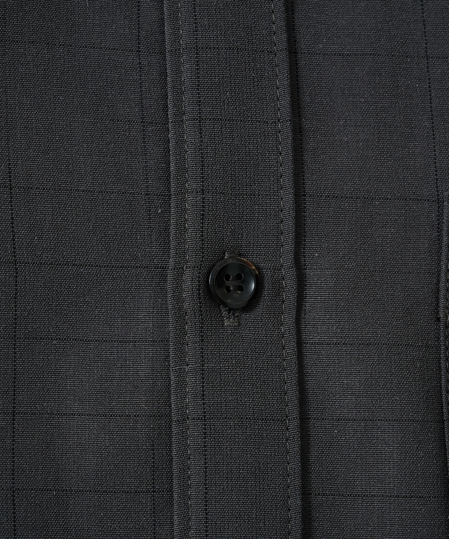 〈別注〉GRID CHECK DROP SHOULDER REGULAR COLLAR S/S SH ATTACHMENT
