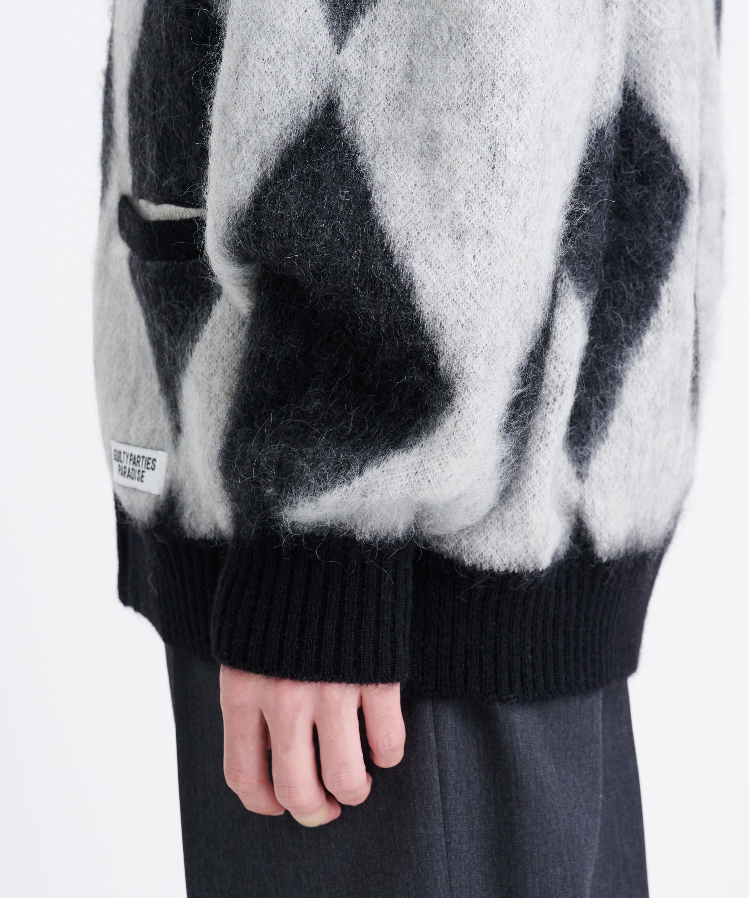 DIAMOND MOHAIR CARDIGAN｜WACKO MARIA