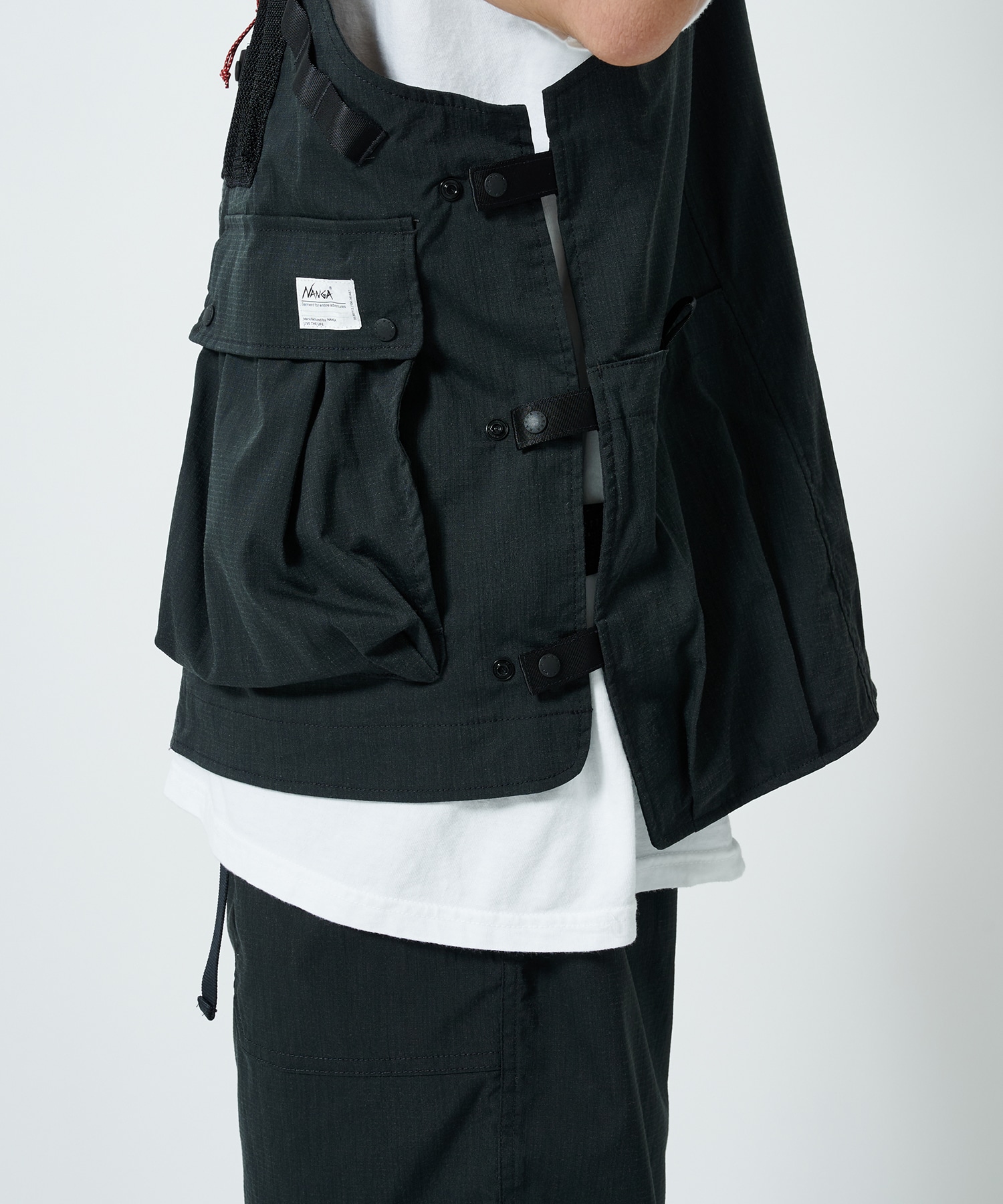 TAKIBI RIPSTOP FIELD VEST NANGA