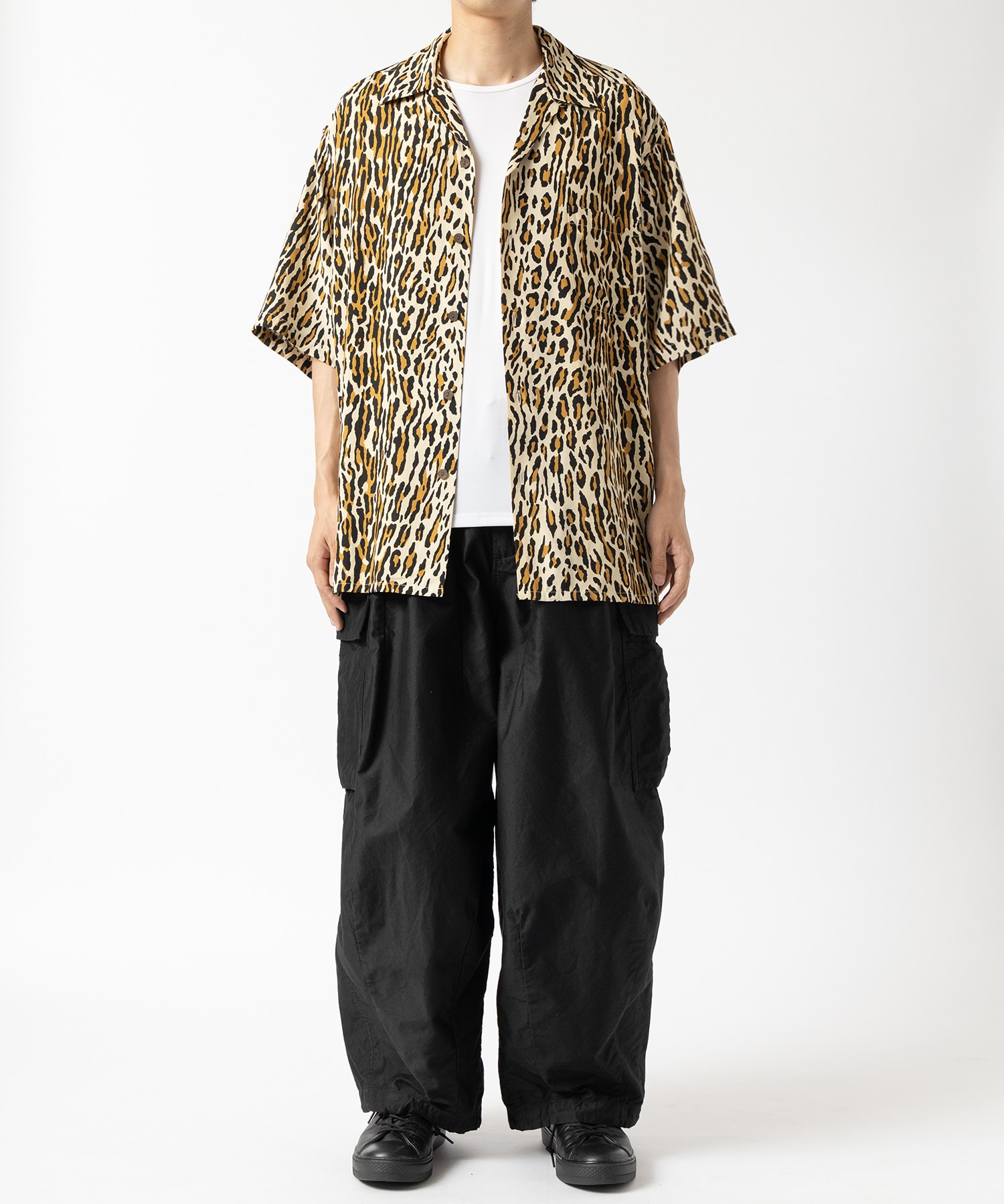 LEOPARD HAWAIIAN SHIRT S/S WACKO MARIA