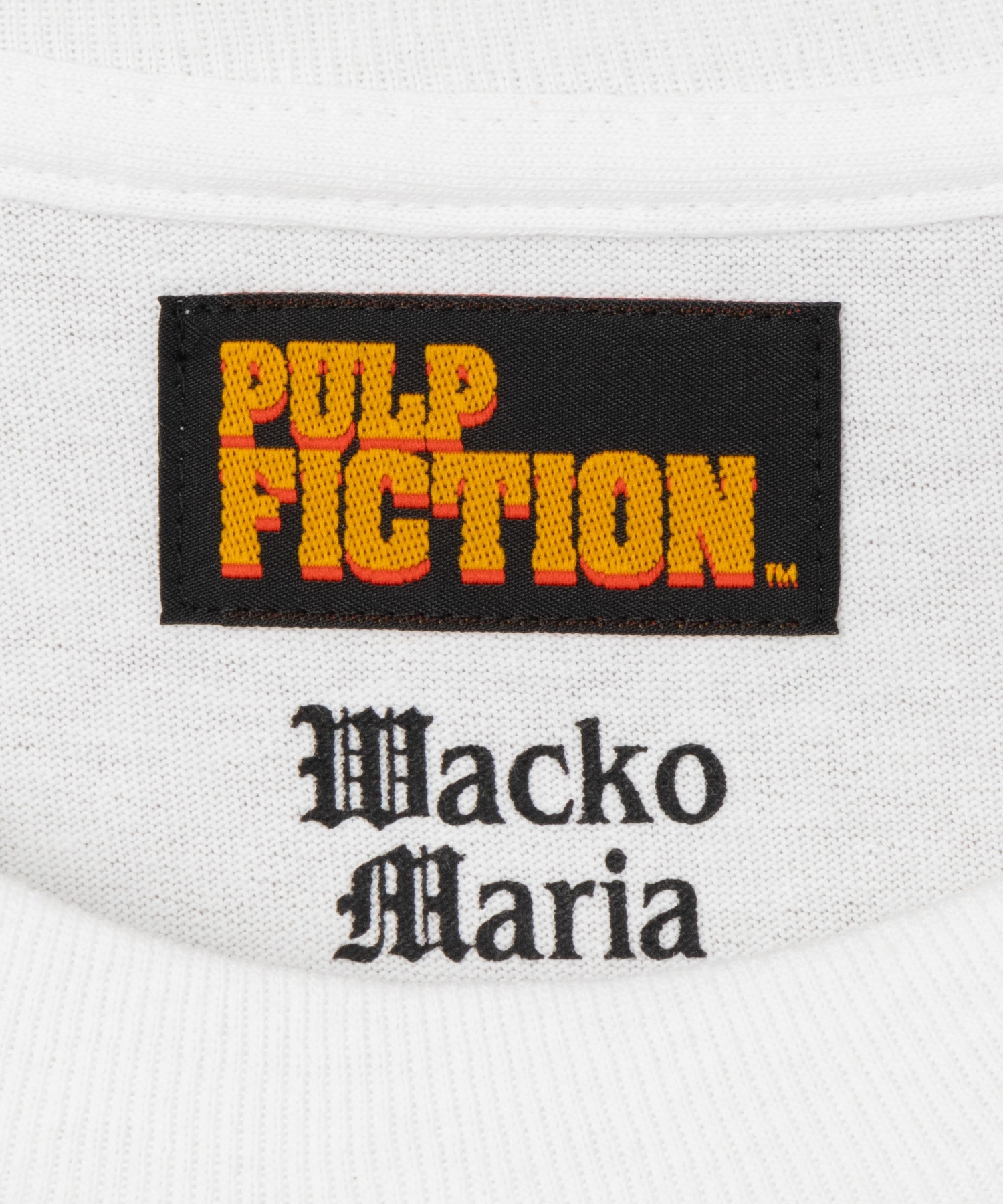 PULP FICTION / CREW NECK LONG SLEEVE T-SHIRT ( TYPE-3 ) WACKO MARIA