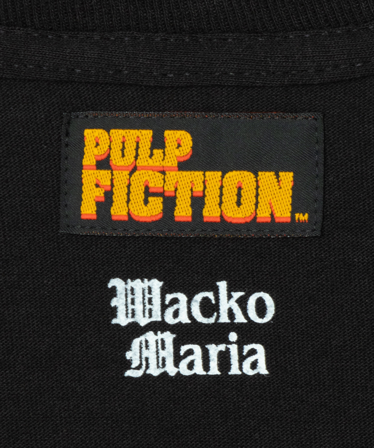 PULP FICTION / CREW NECK LONG SLEEVE T-SHIRT ( TYPE-3 ) WACKO MARIA