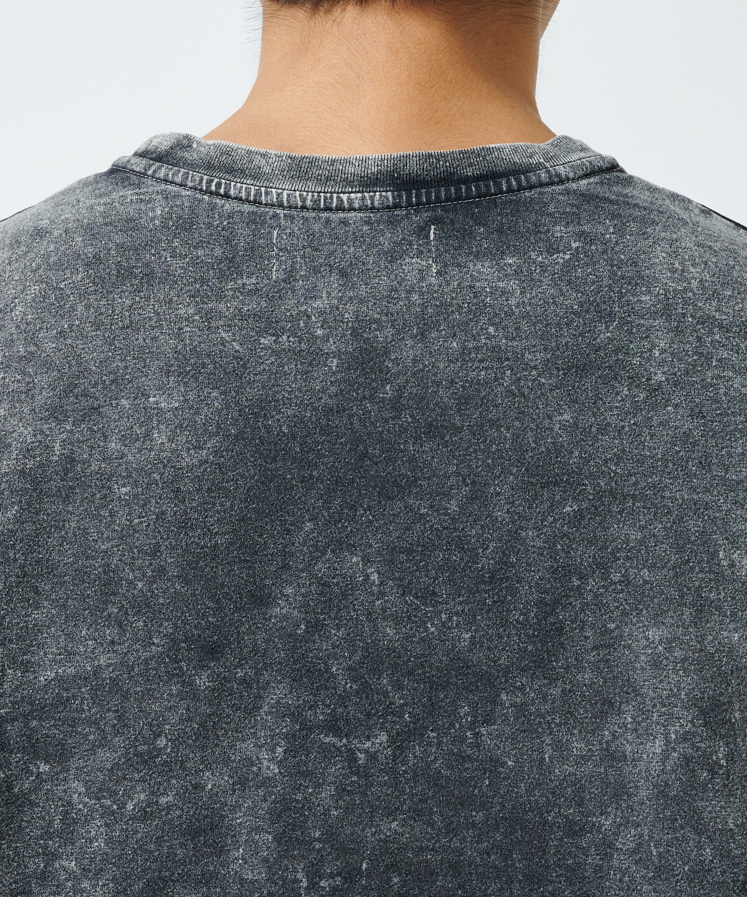 CREW NECK TEE L/S BLEACHED MARKAWARE/marka