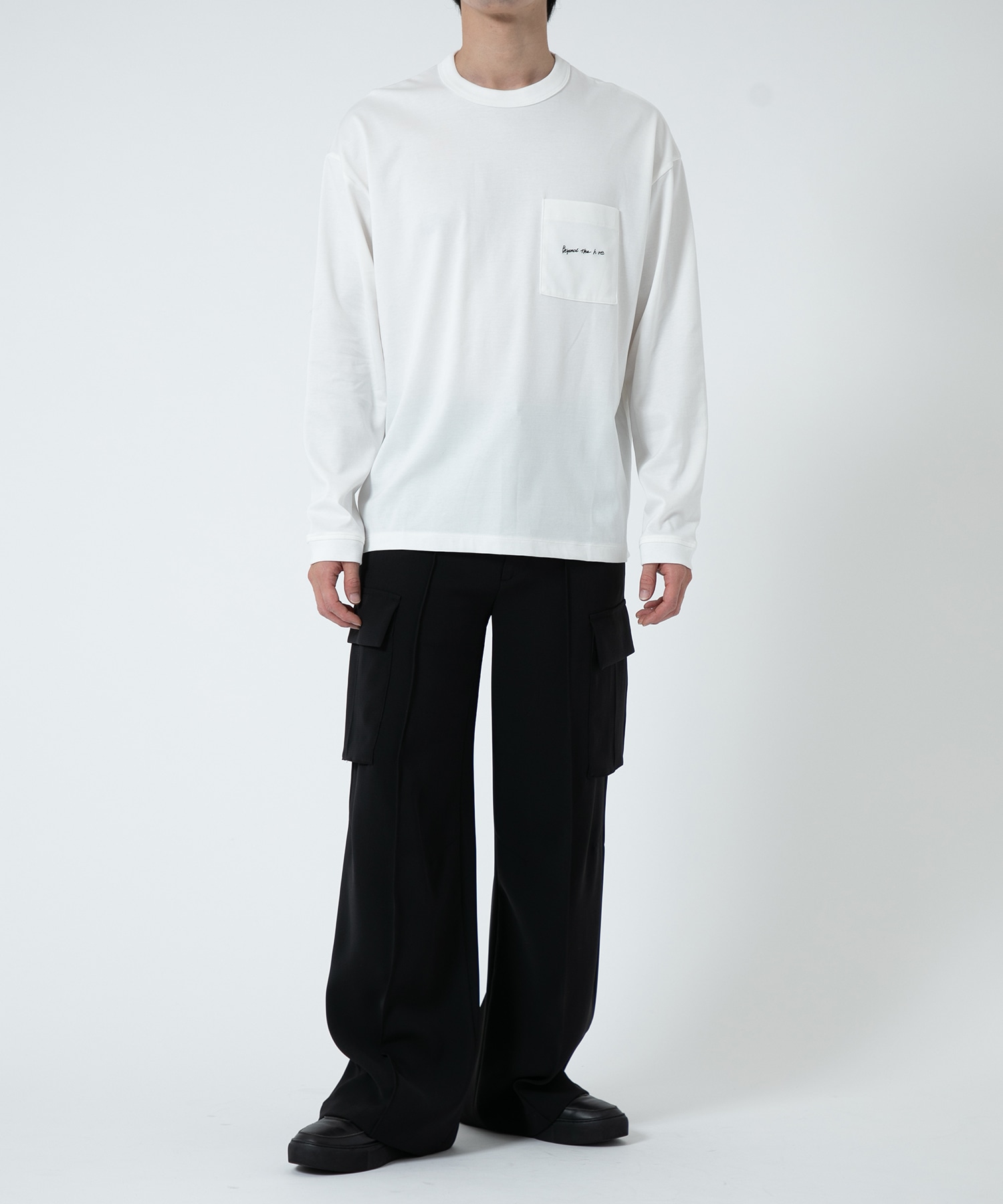 BEYOND THE HERE TEE L/S 