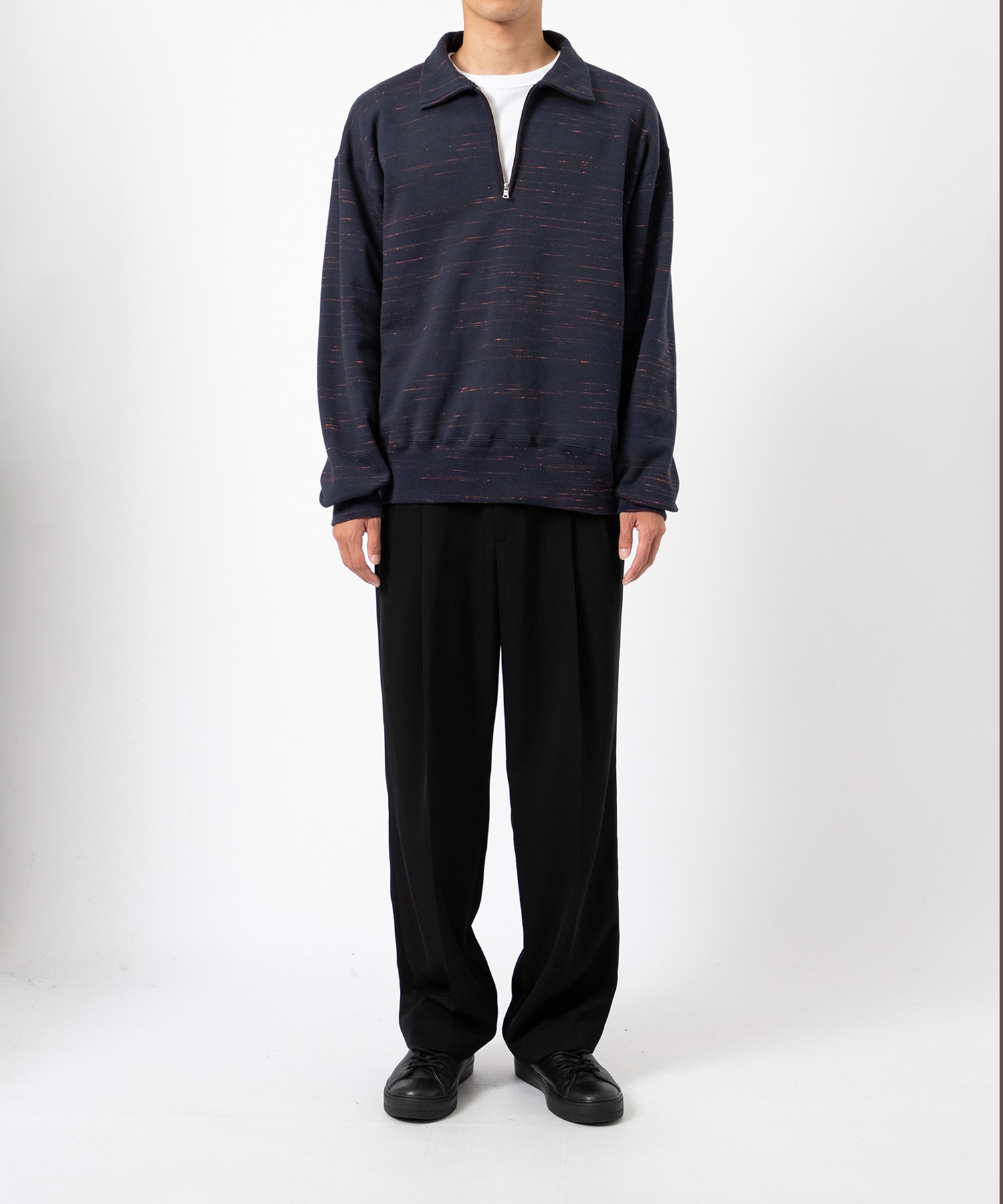 HALF ZIP SWEAT URU TOKYO