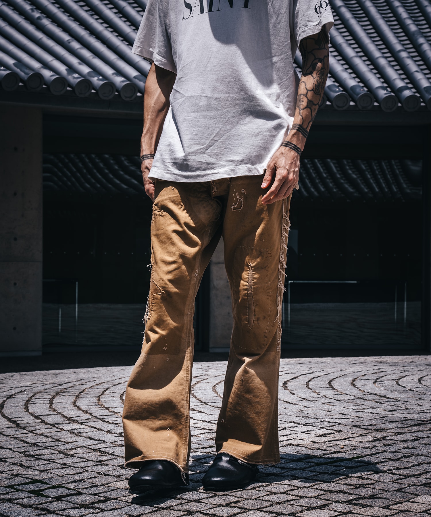 SM-YS1-0000-068/DOUBLE KNEE/DACK/BEIGE SAINT M××××××