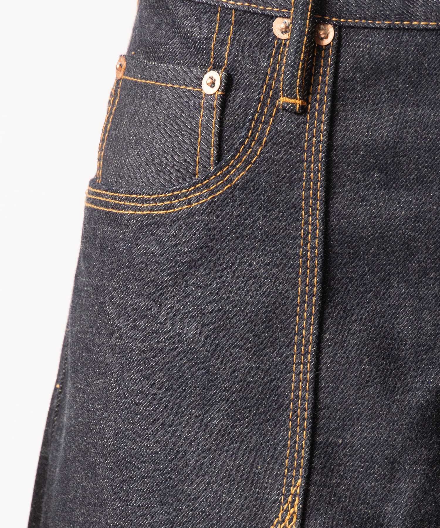 CLASSIC DOUBLE KNEE DENIM PANTS SUGARHILL