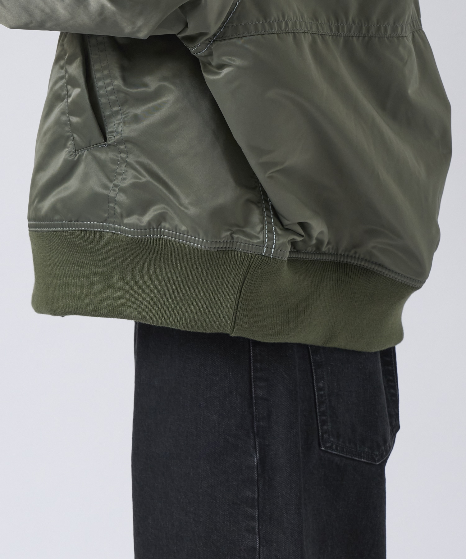 HEAVY STITCH MA-1 JACKET FACETASM