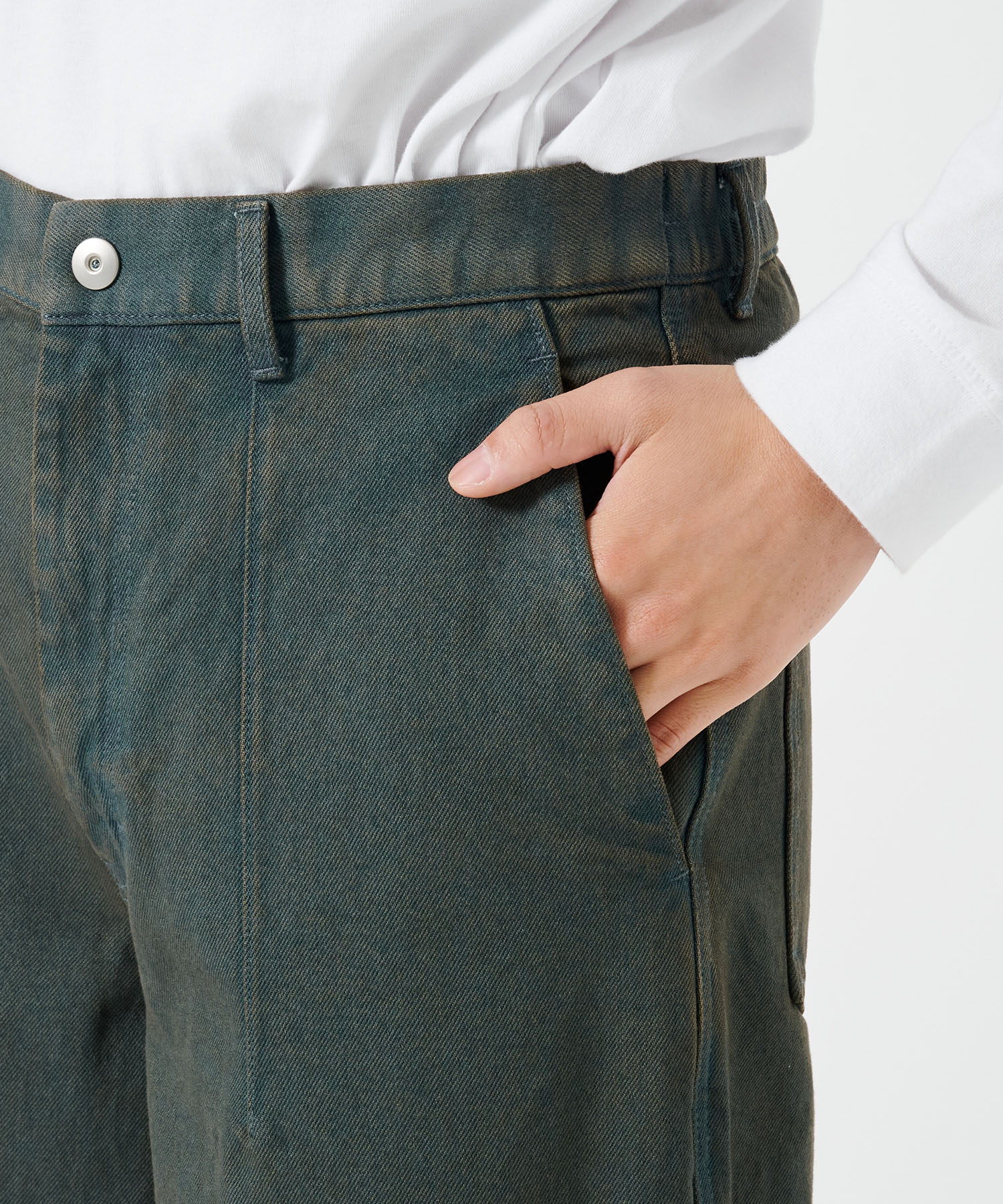 BLEACH OVERDYE DENIM JEANS STUDIOUS