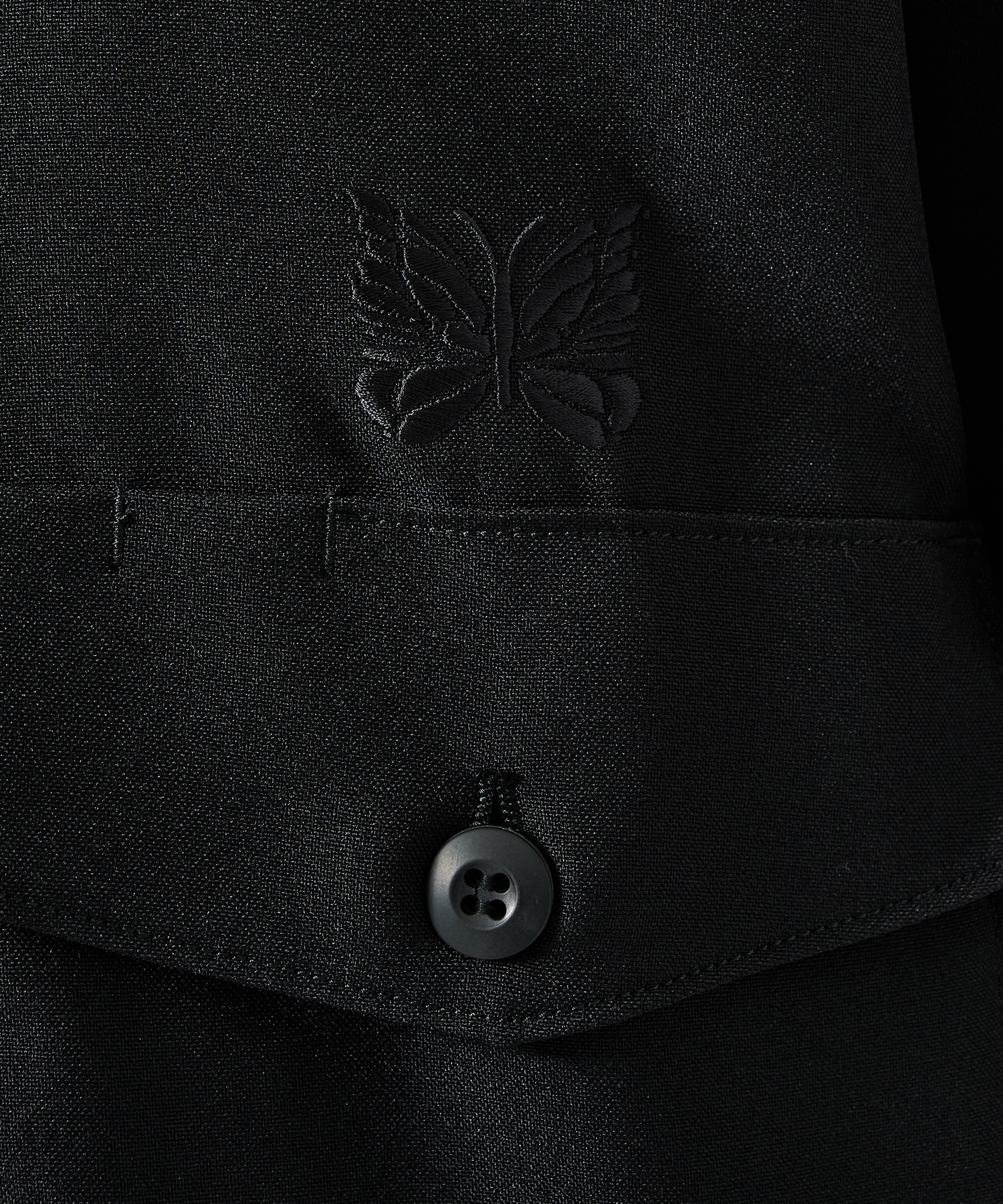 〈別注〉 BDU S/S Shirts- BLACK NEEDLES