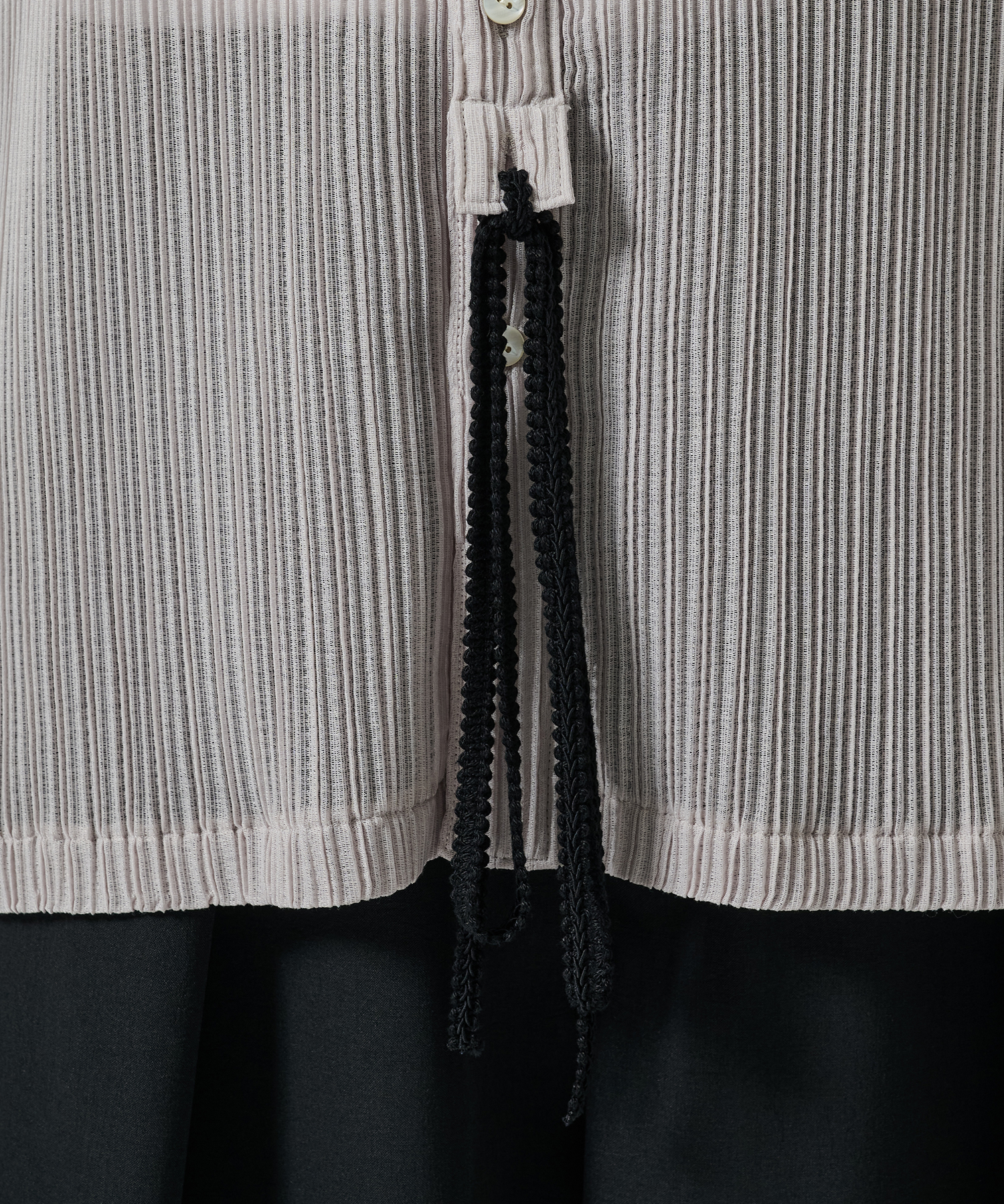 PLEATS SHEER SHIRTS SHAREEF