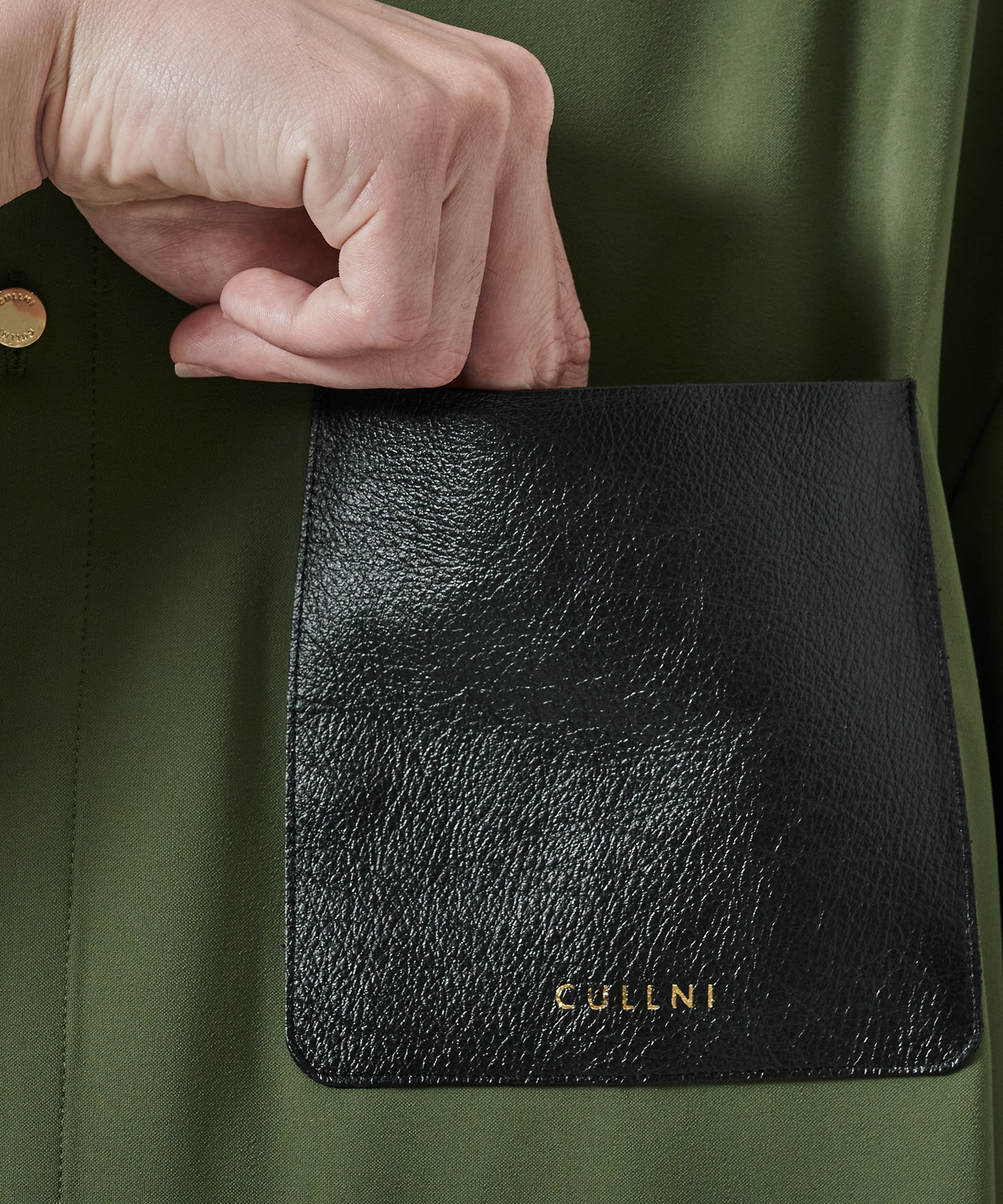 〈別注〉Sugoku Suzushii Leather Pocket S/S Shirts CULLNI
