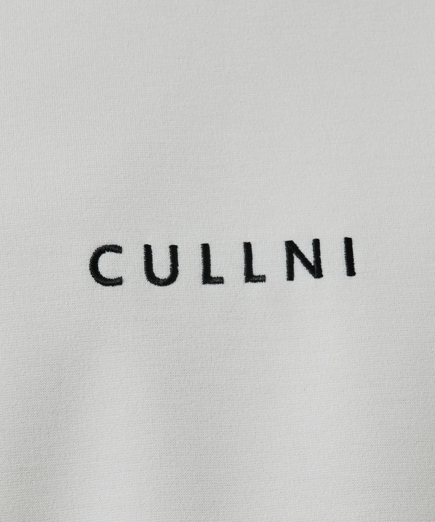 CULLNI Logo Embroidery Ponte Rome Pullover CULLNI