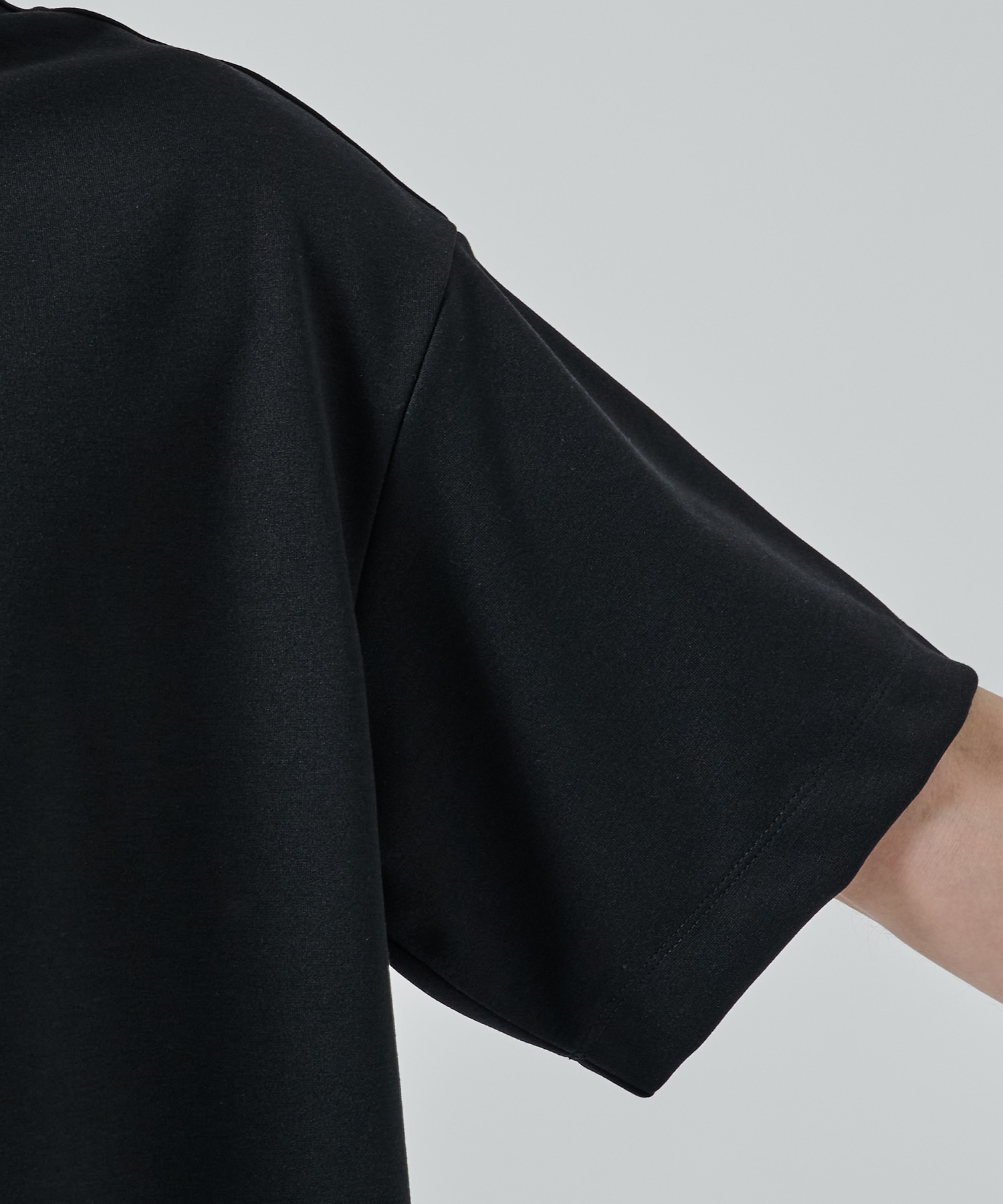 CULLNI Logo Embroidery Ponte Rome Pullover CULLNI