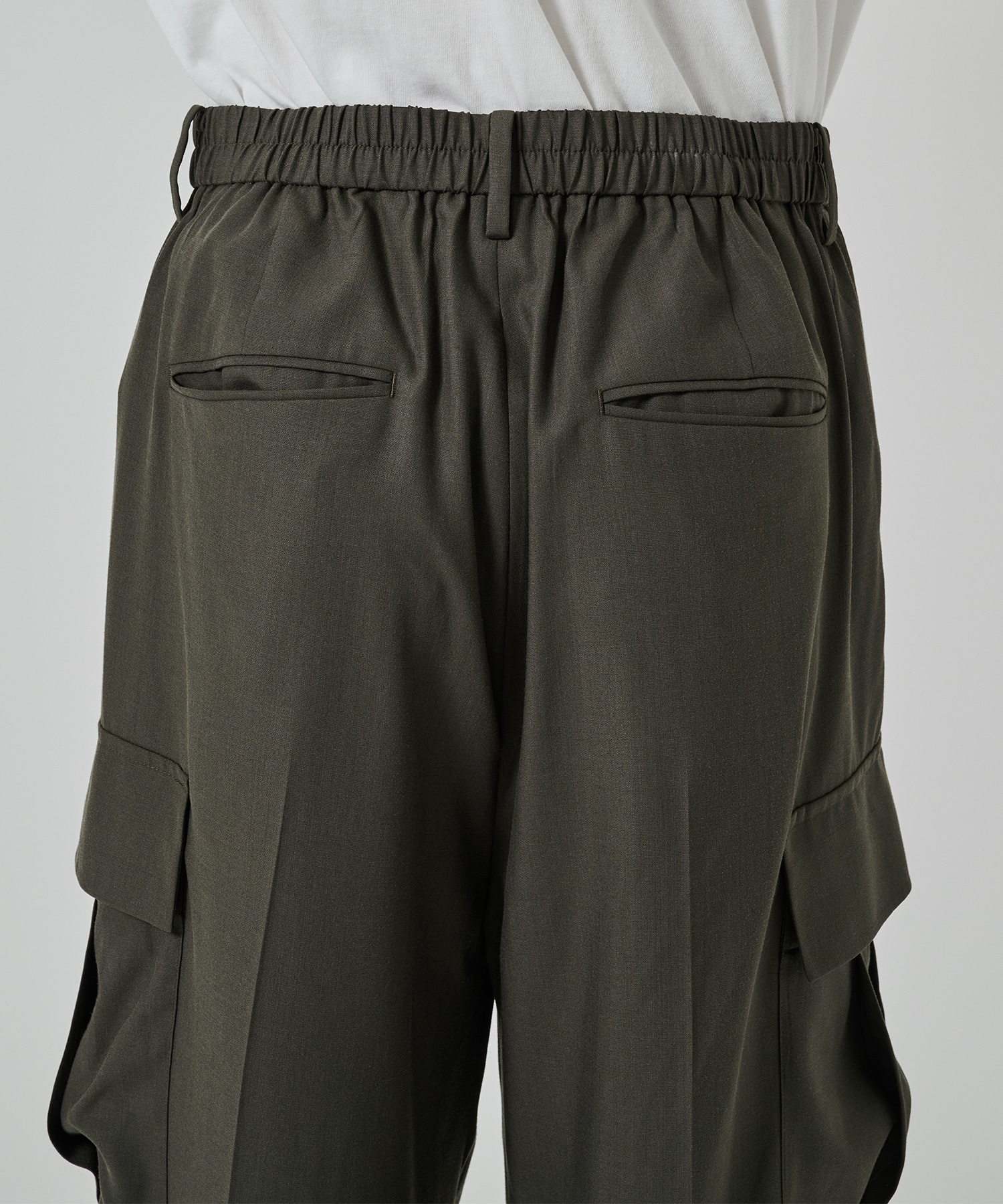 COOL WOOL CARGO PANTS STUDIOUS