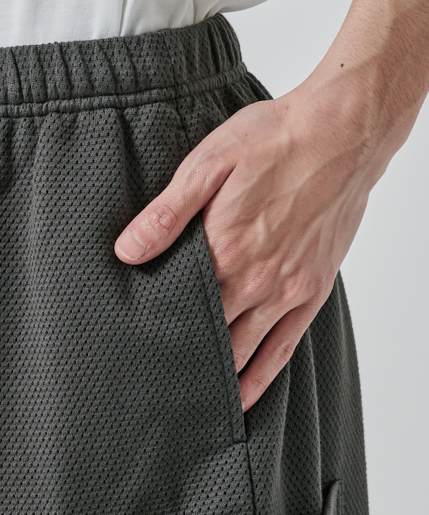 〈別注〉オーガニックコットンメッシュパンツ MARKAWARE/marka