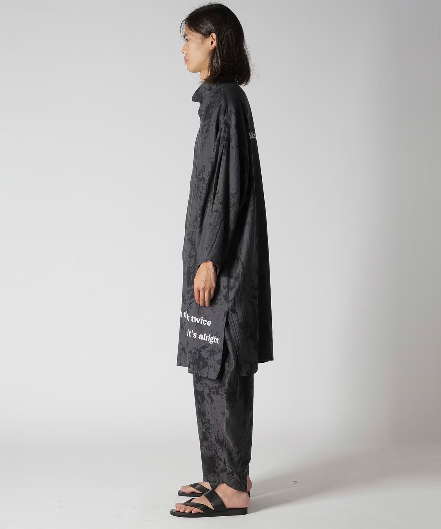 HK-J76-041 LONG JACKET Yohji Yamamoto