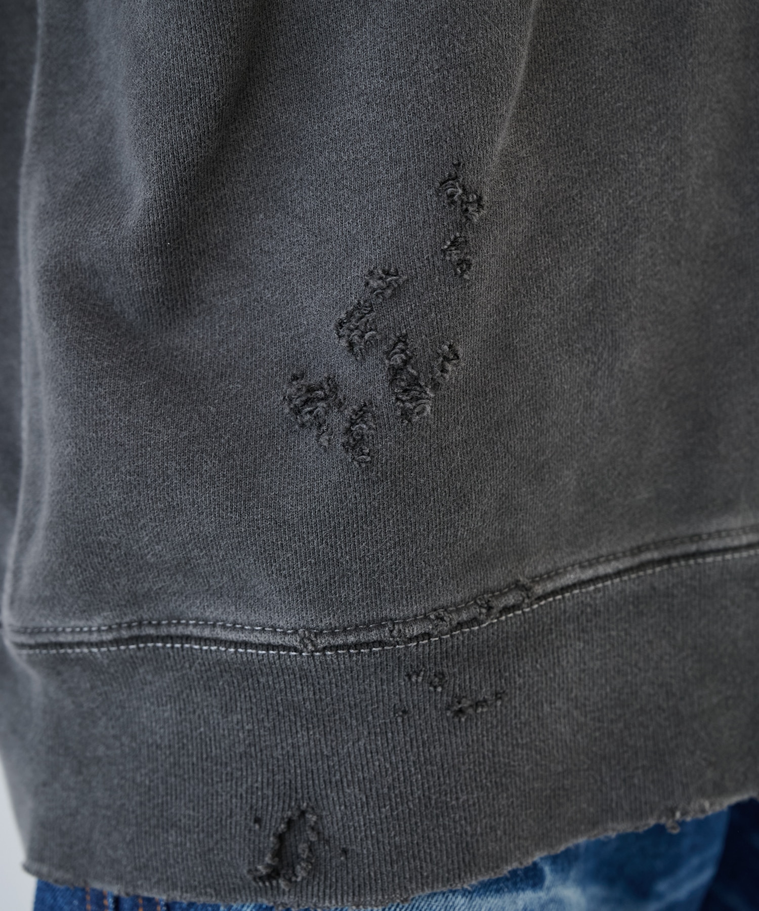 DAMAGE PIGMENT SWEAT CREW JieDa