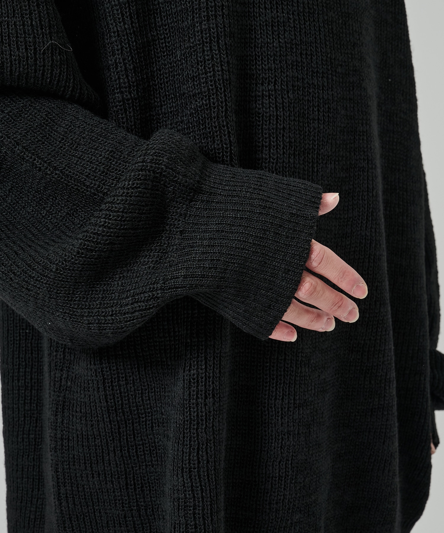 変形衿リブフラシ PO Yohji Yamamoto