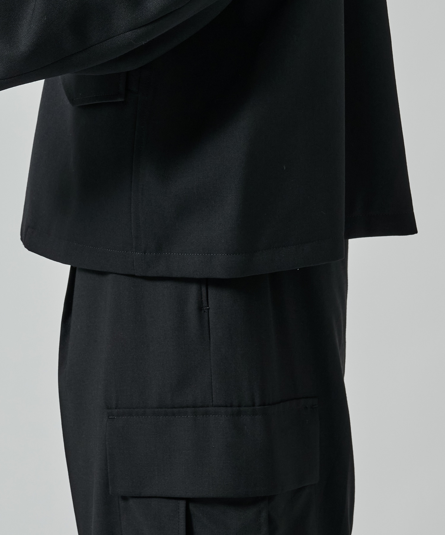 Rib Collar 4 Pockets Blouson UJOH HOMME