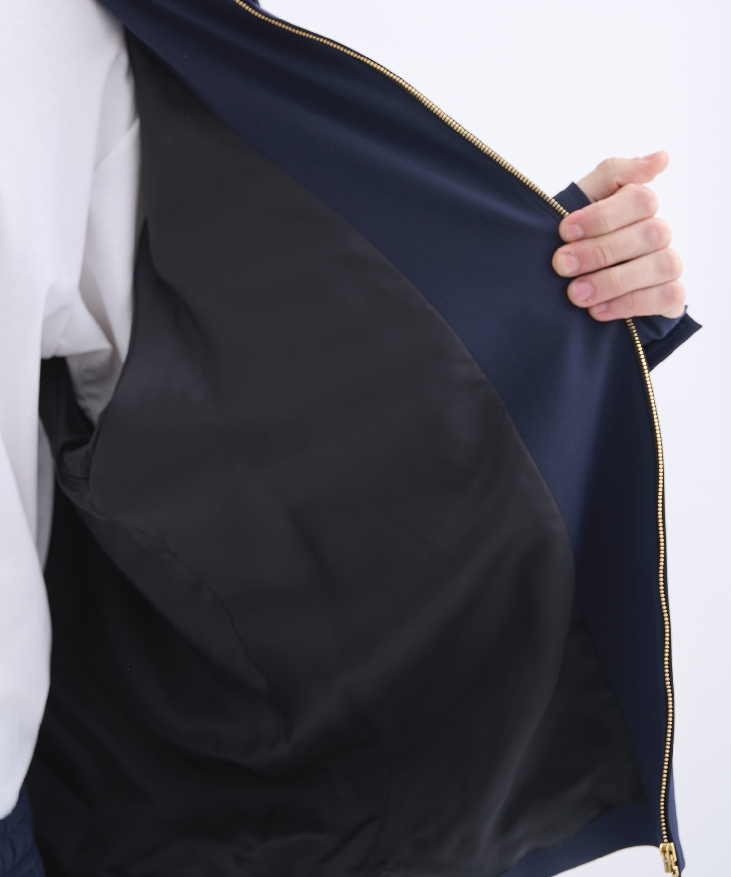 別注 Leather Color Zip Blouson CULLNI