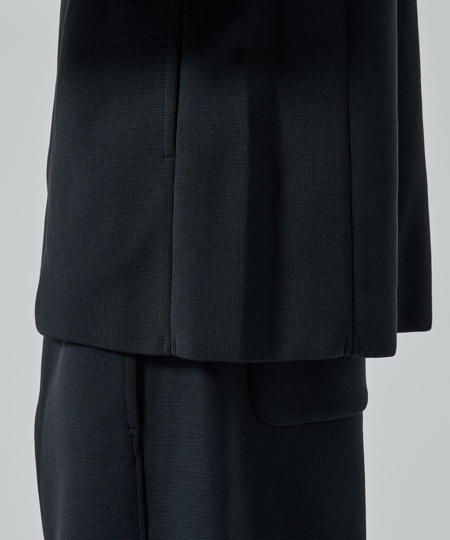 MILAN DOUBLE BREASTED COLLARLESS JACKET CFCL