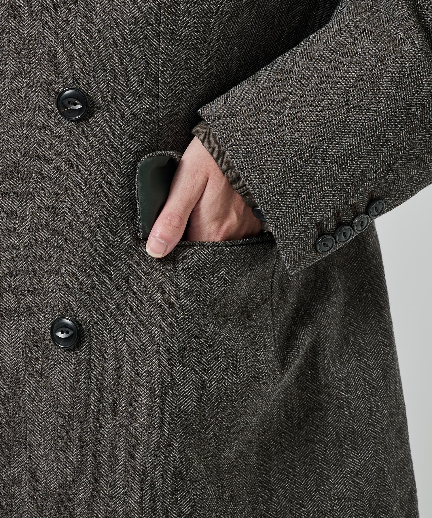 25WCM-J02105 TWEED JACKET kolor