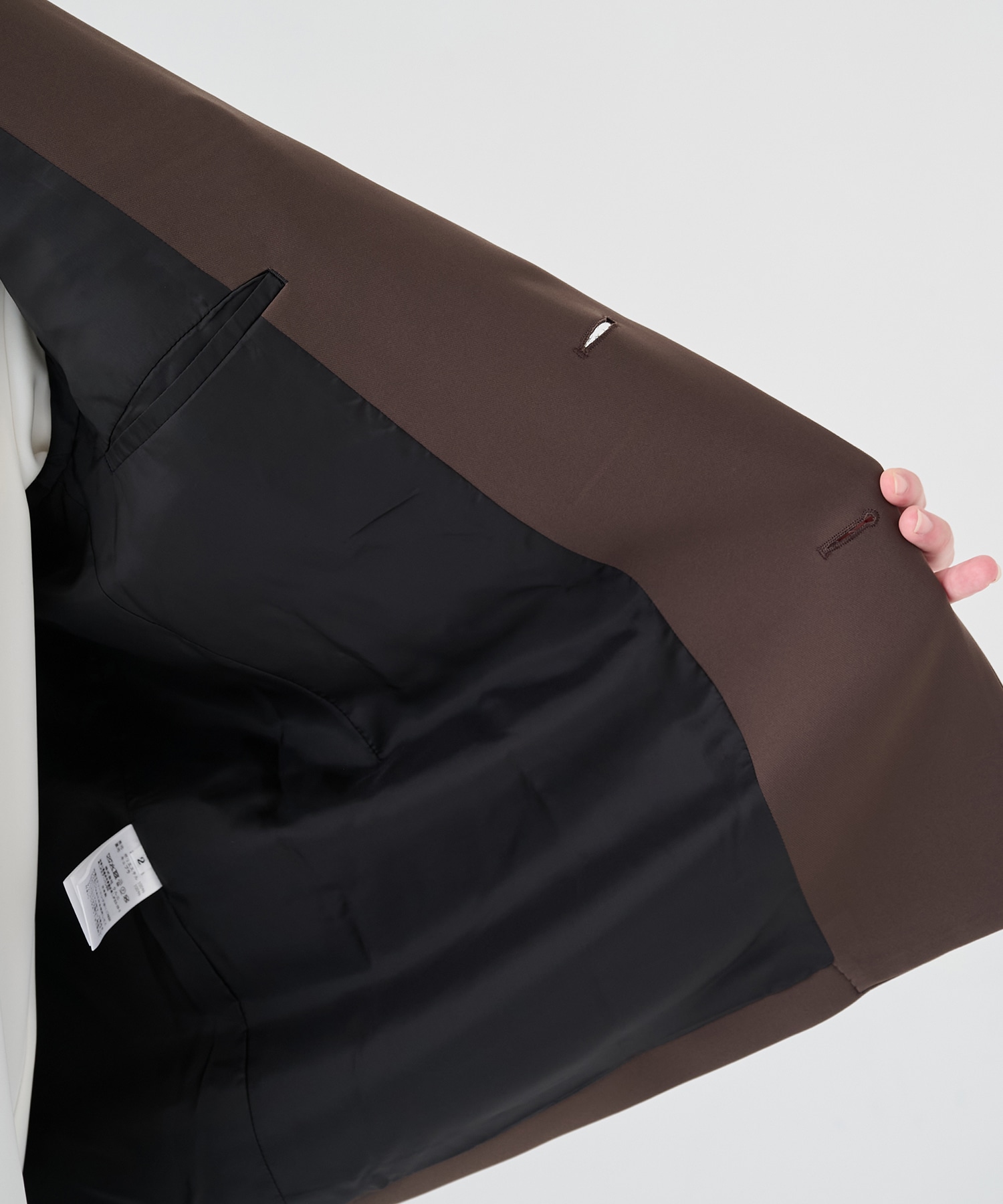 Double Cloth Twill Zip Pocket Tailored Jacket CULLNI