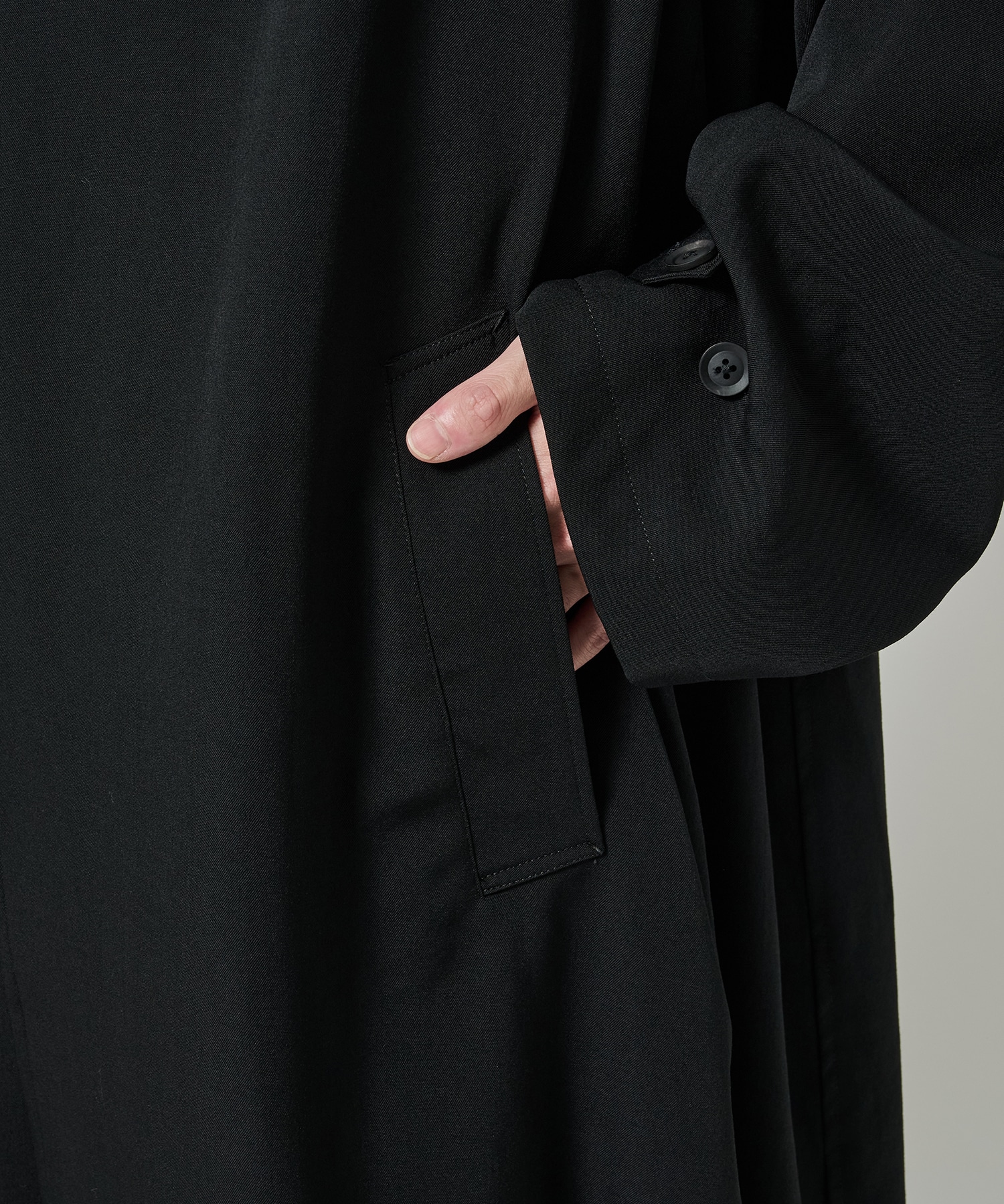 変形スリーブコート Yohji Yamamoto