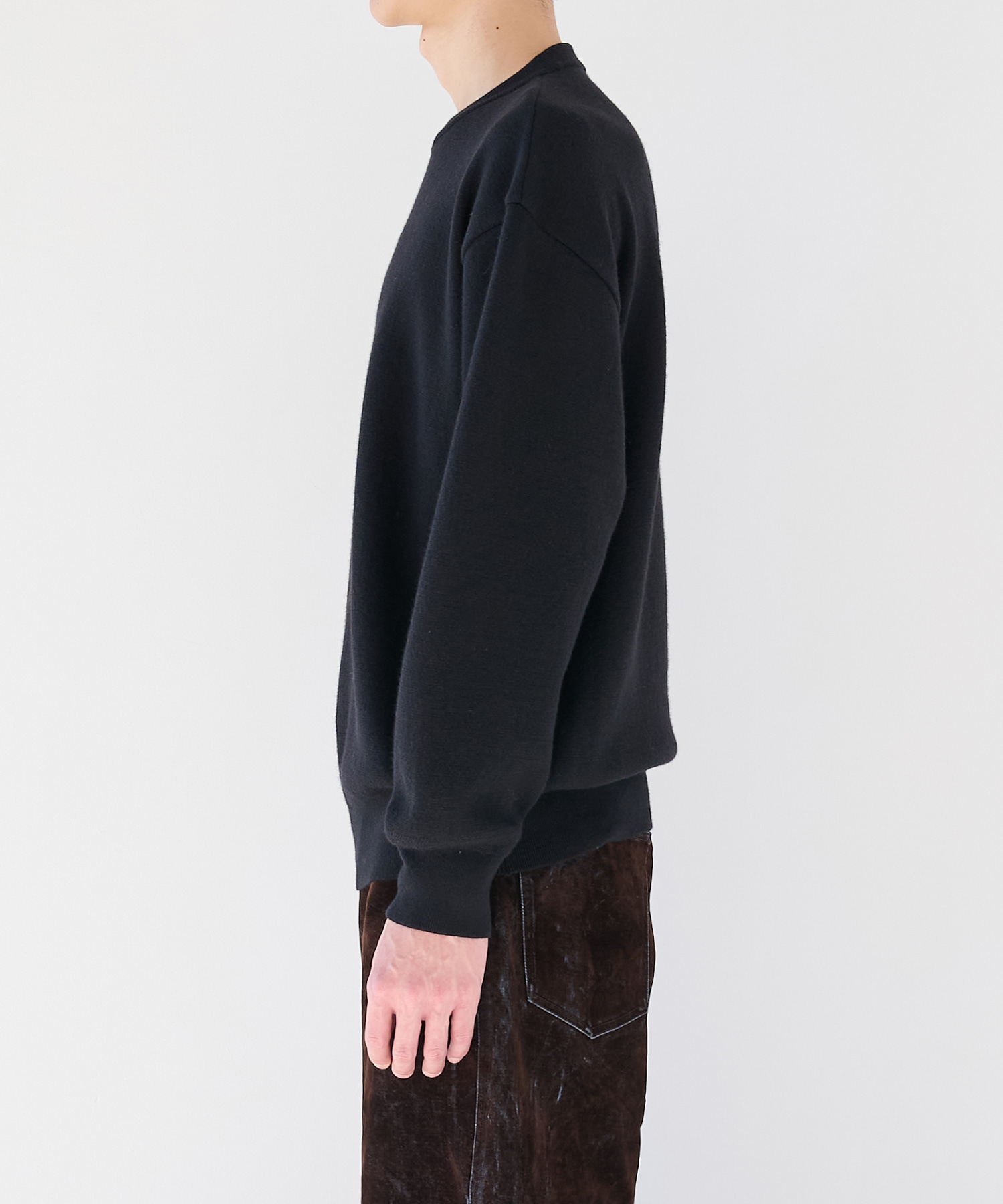 CASHMERE WOOL CREWNECK KNIT STUDIOUS