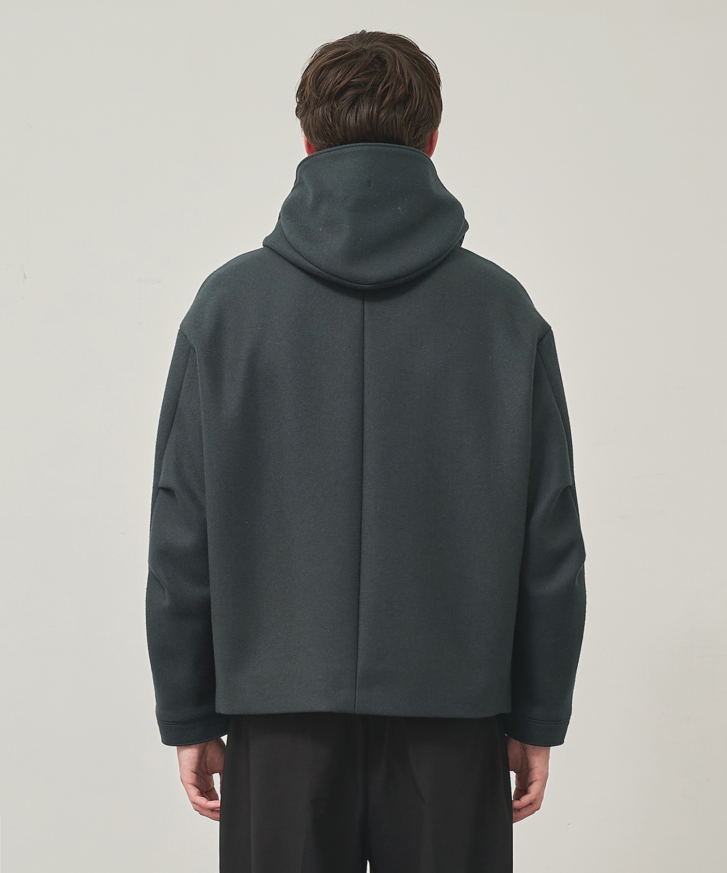 Super140 Wool Melton Short Mods STUDIOUS