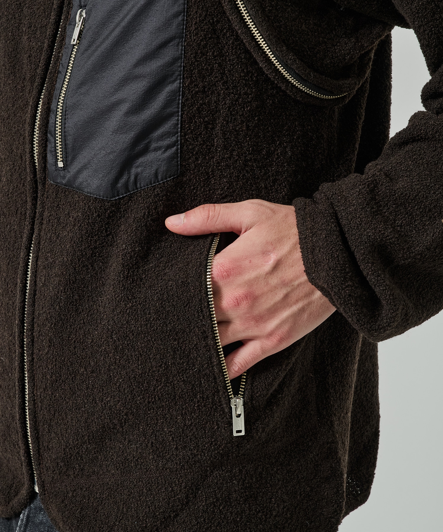 BOA ZIP JACKET SUGARHILL