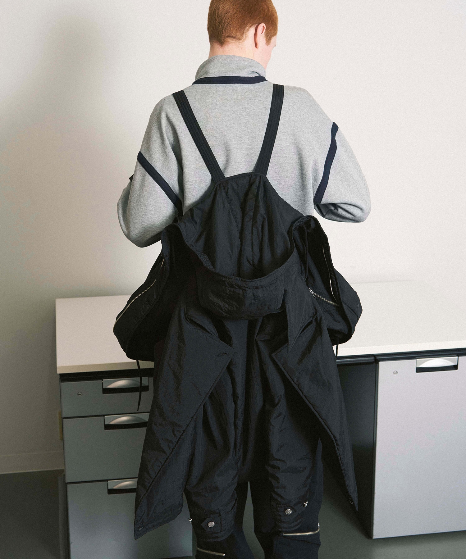 DOUBLE CUSHY HOODED JACKET PHINGERIN