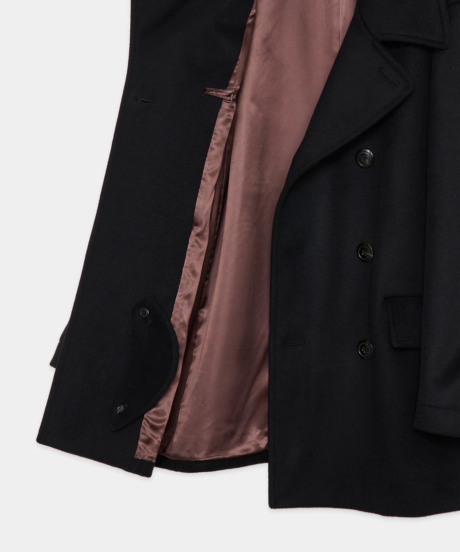 ウールシルクカシミヤビーバー / ブリッジコート MARKAWARE/marka