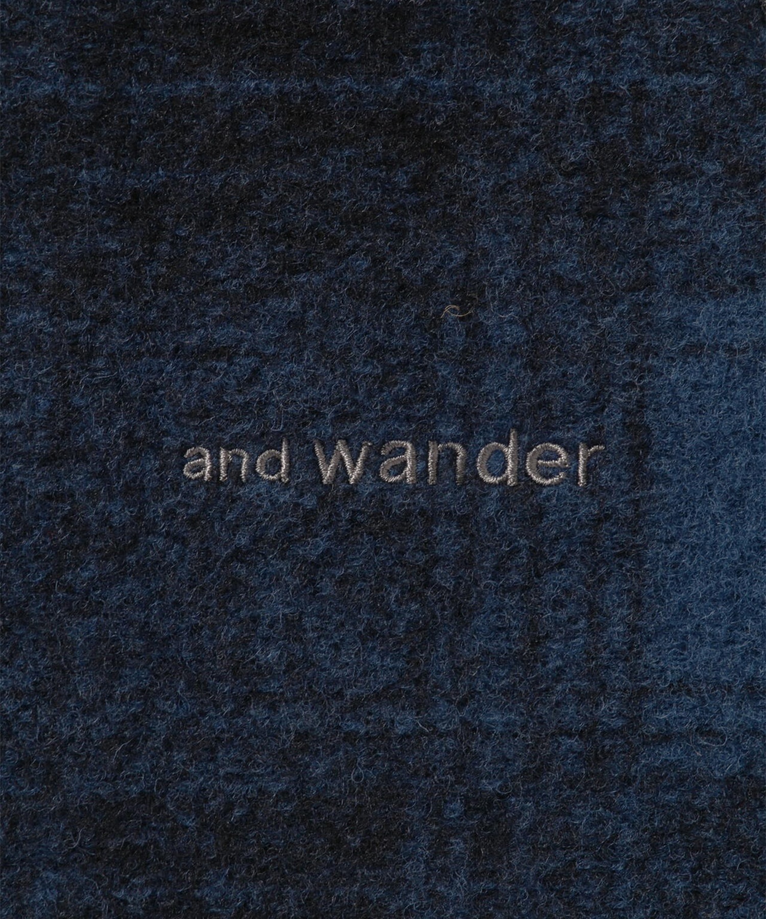 wool shaggy jacket long and wander