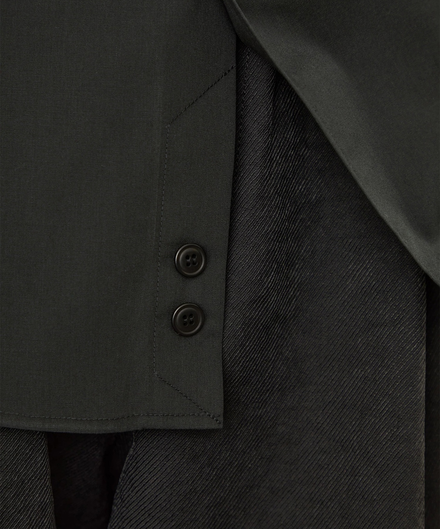 KNIT SLEEVE  DOCKING SHIRTS I'm here