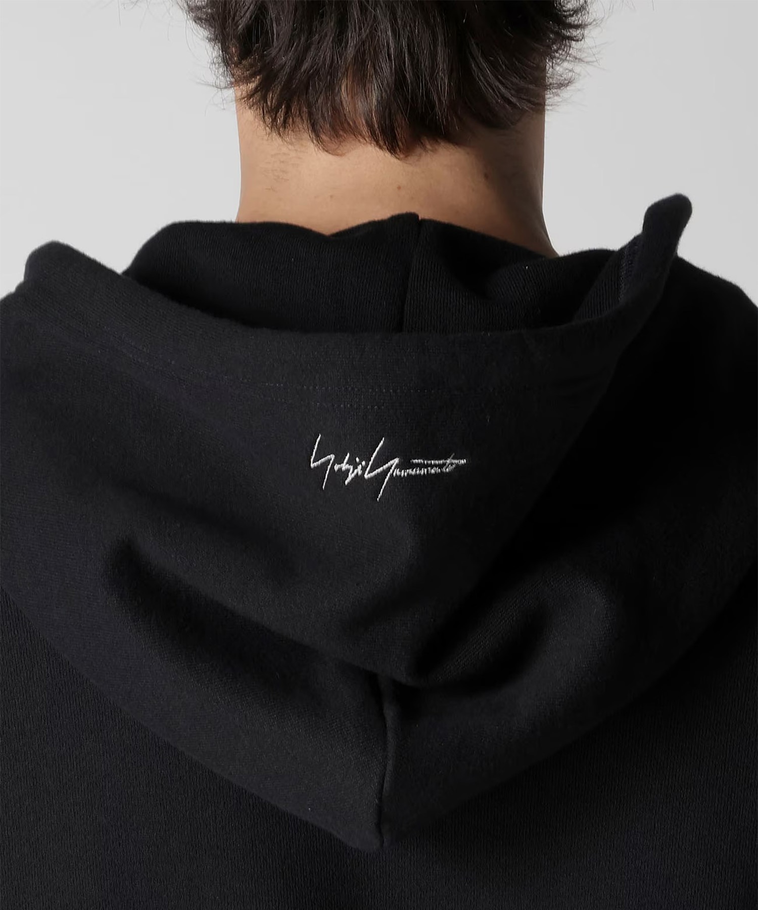 Zip フーディ刺繍 Yohji Yamamoto