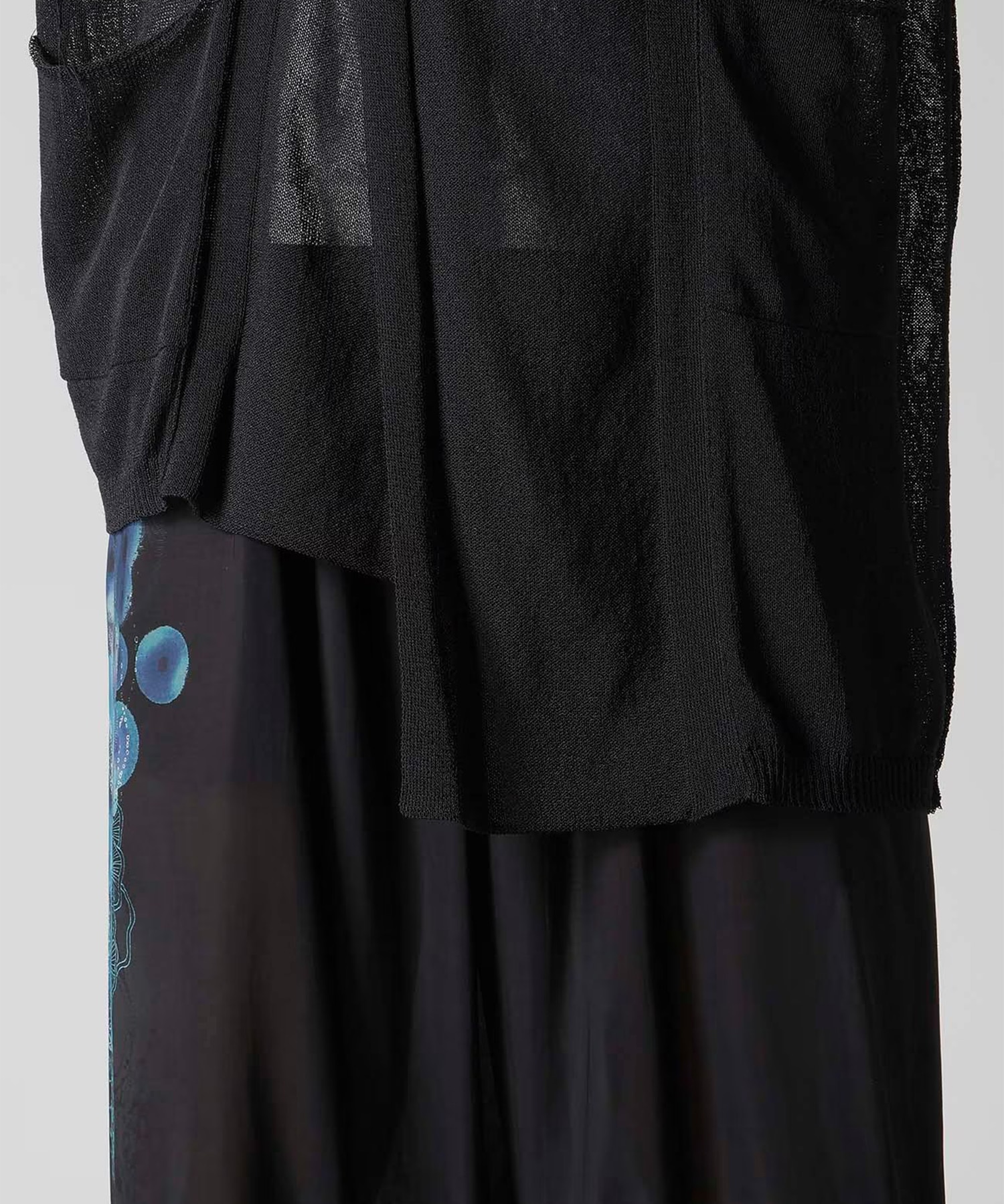 HK-K82-988 EMBROIDERY HOODED CD Yohji Yamamoto