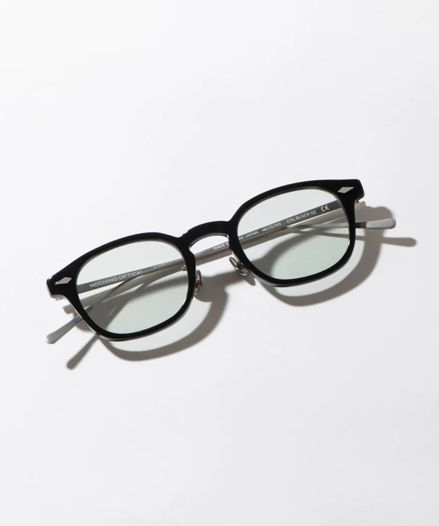 JIFUSAN #2 GLOSS BLACK × GREY GREEN to D.GREY NOCHINO OPTICAL
