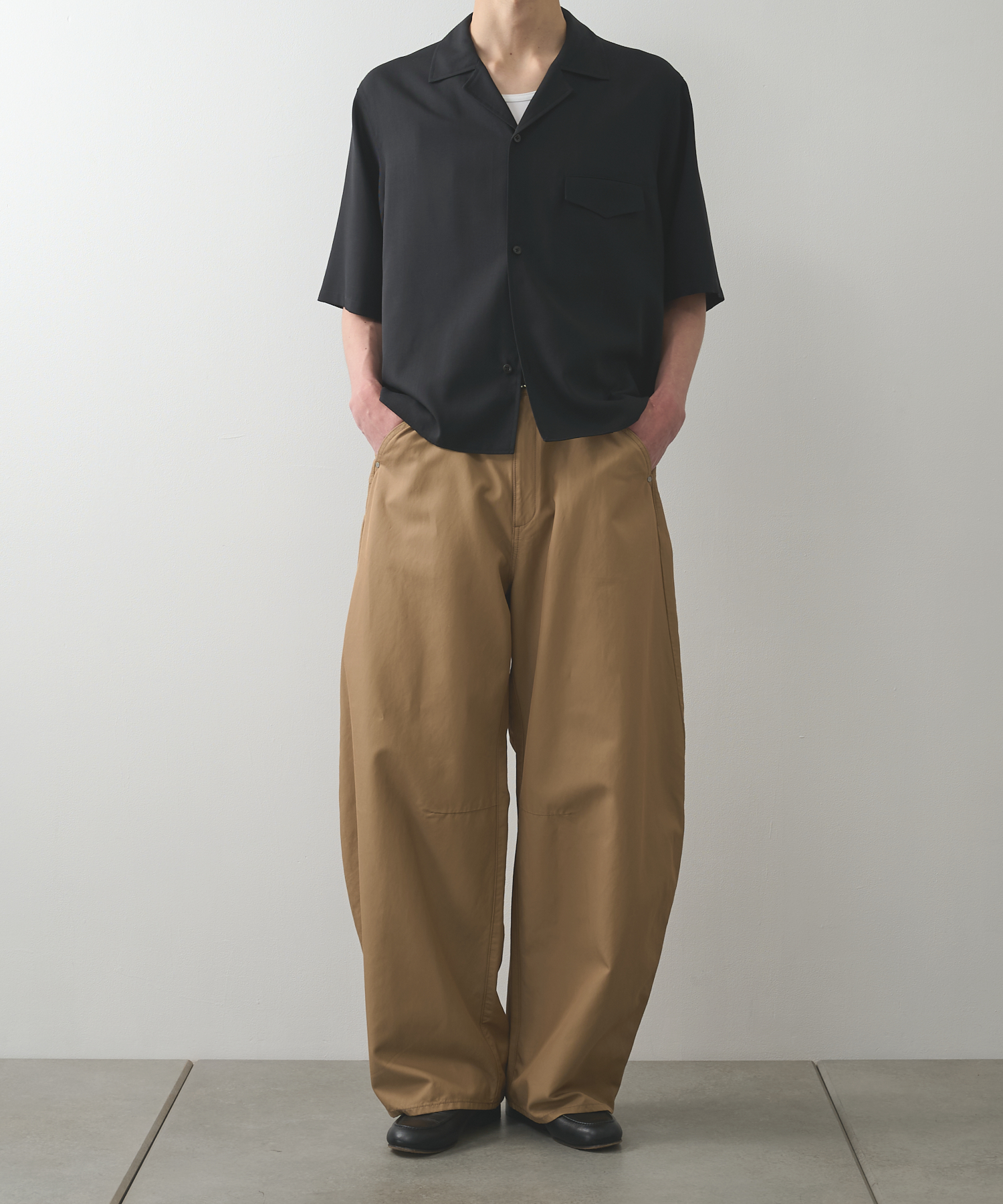 Extra Wool Open Shirts STUDIOUS