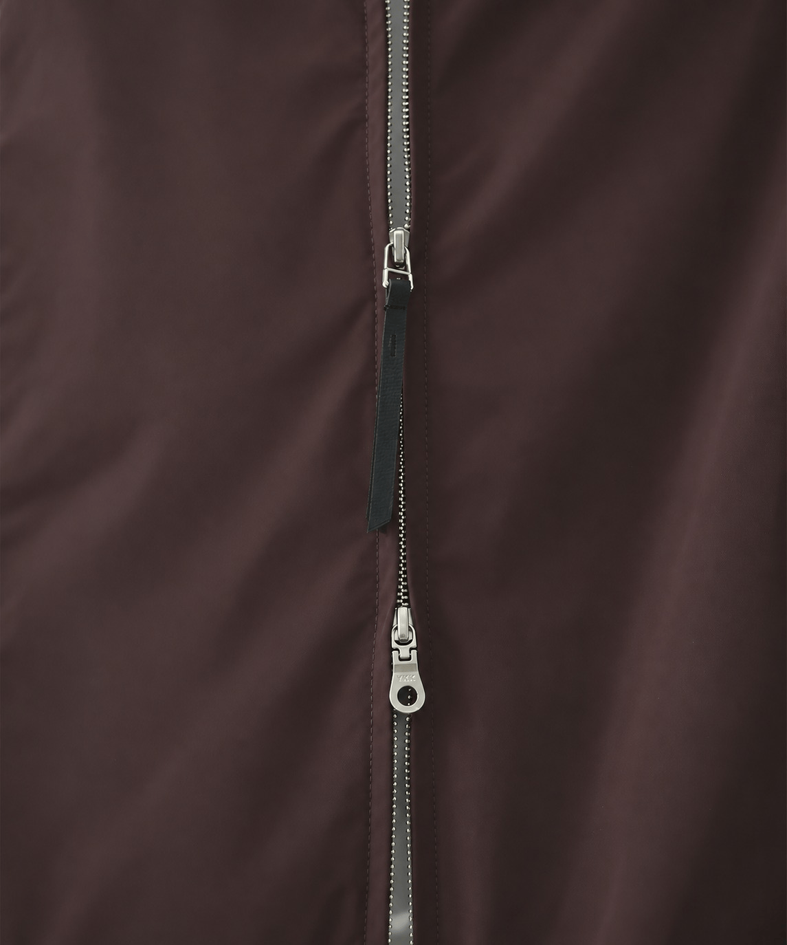 Leather collar Balloon Blouson STUDIOUS