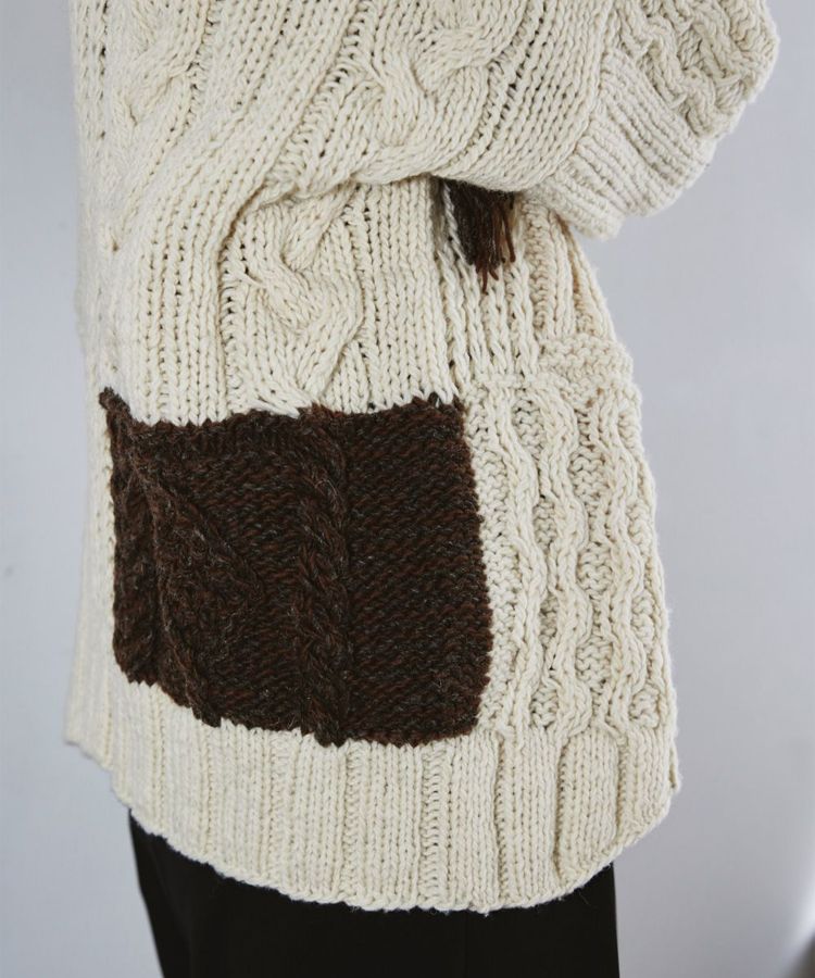 Patchwork Hand Knit