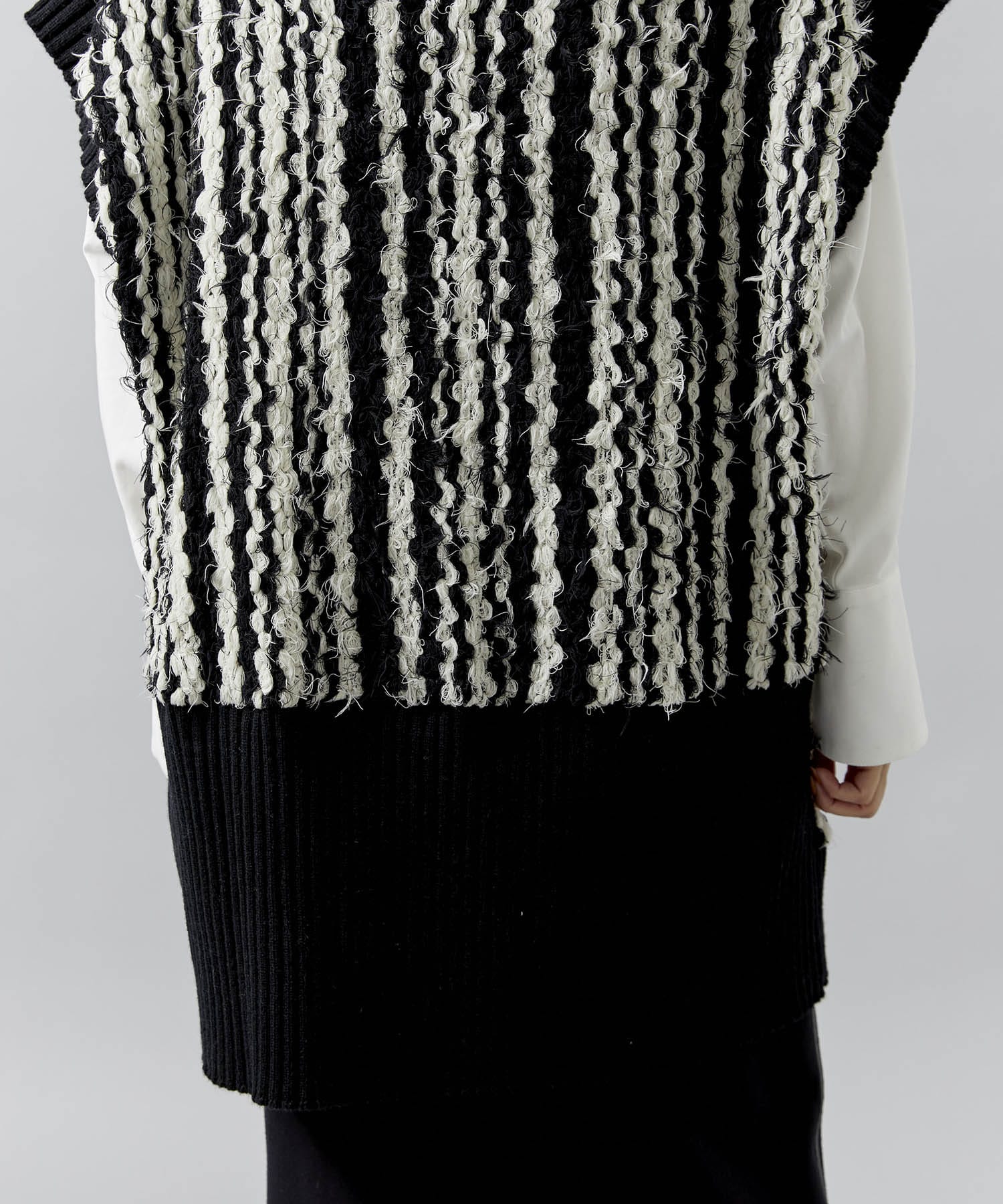 最終値下22AW新作rito structure Inlay Knit Vest tivicr.com