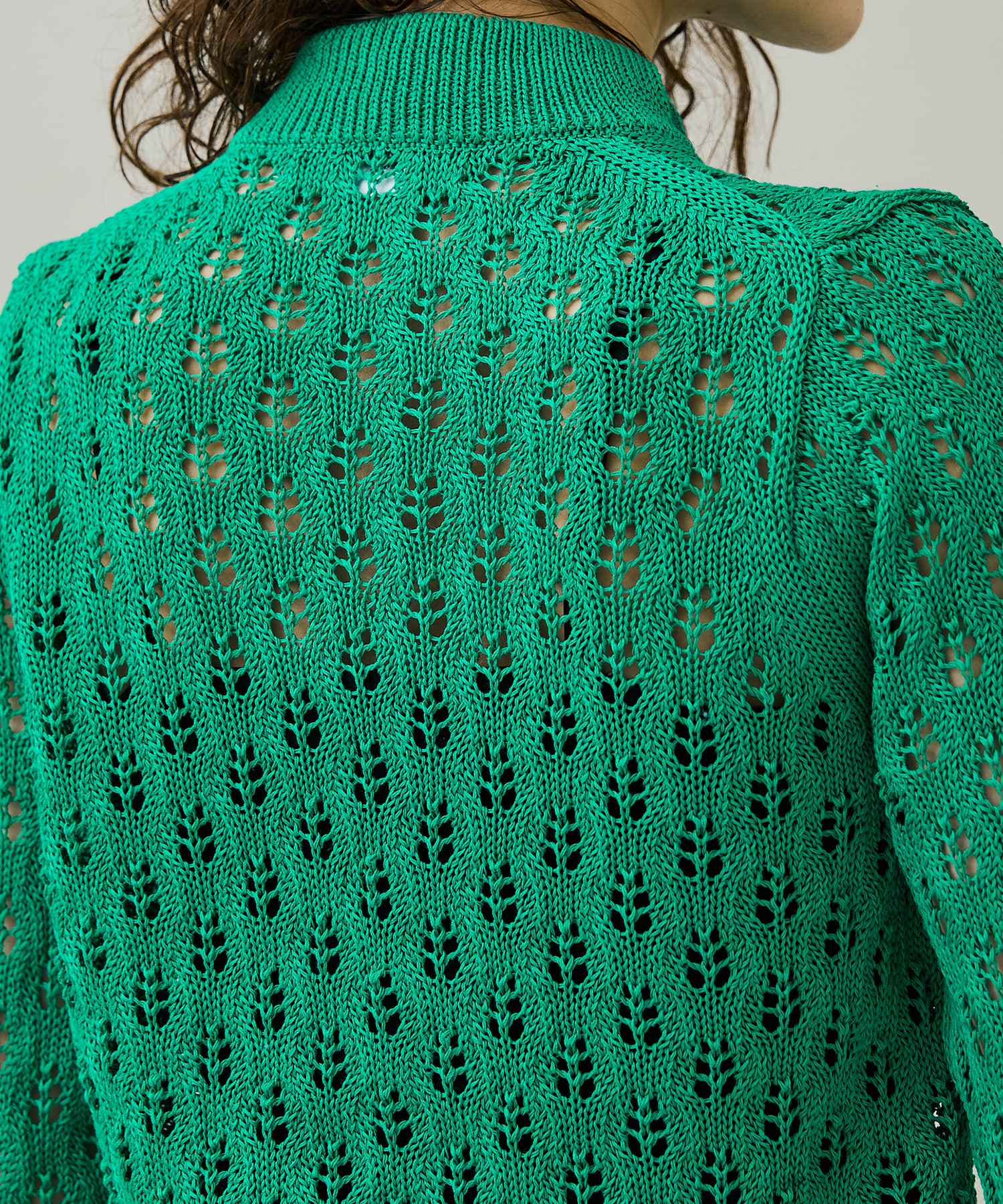 Lace knit cardigan(38 GREEN): TOGA PULLA: WOMENS｜ STUDIOUS ONLINE ...