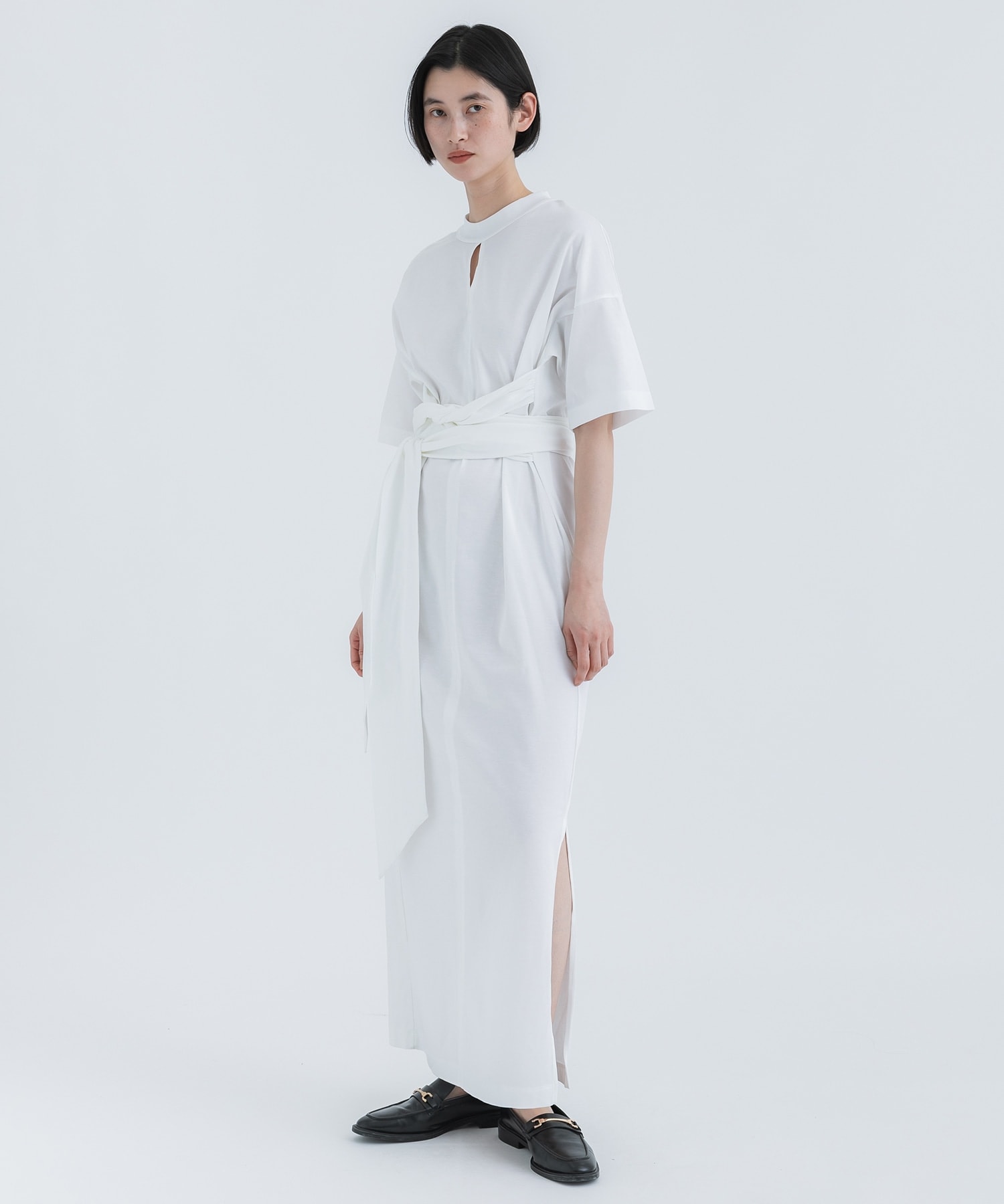 Suvin Cotton Jersey Dress Mame Kurogouchi