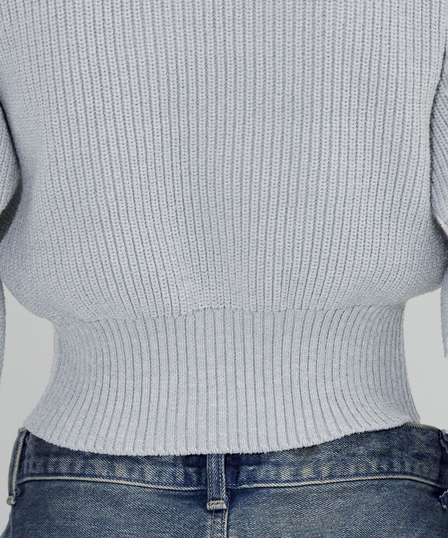 Cropped Chanky Knit Top STUDIOUS