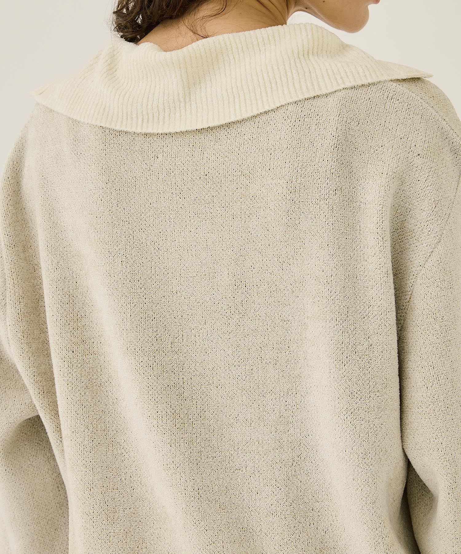 tulip zip up knit(2 WHITE): ODAKHA: WOMENS｜ STUDIOUS ONLINE公式